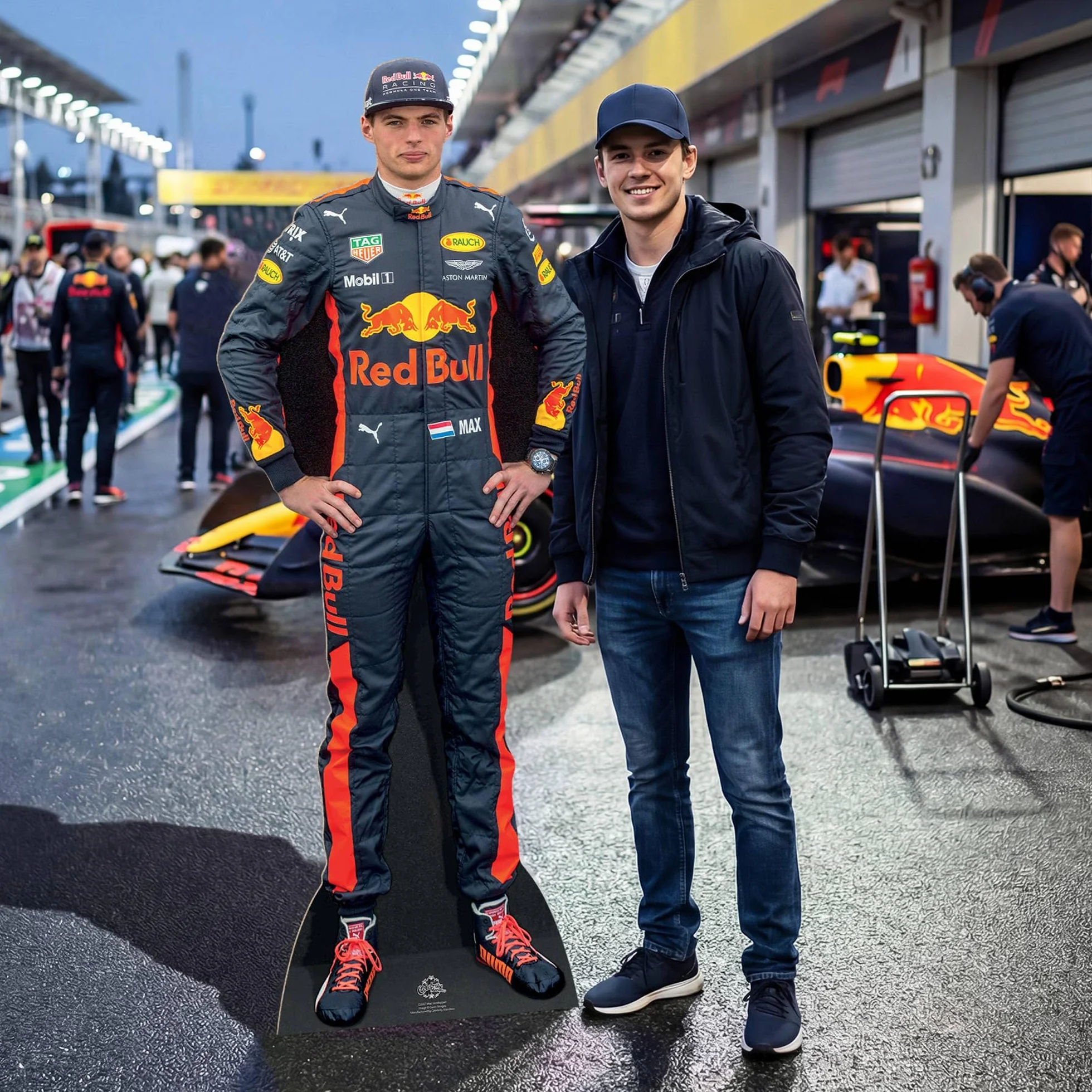 Star Cutouts Ltd CS667 Max Verstappen Carton Multicolore 177 x 74 x 177 cm