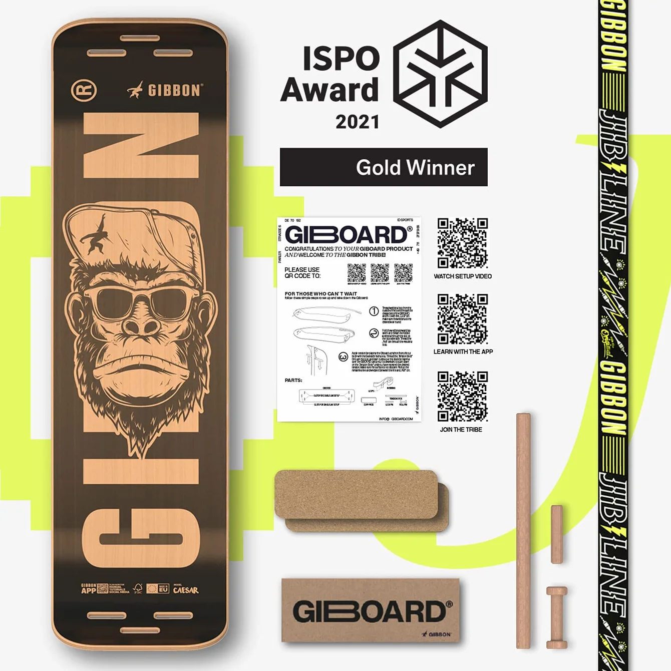 Gibbon GIBOARD Set Caesar JIB