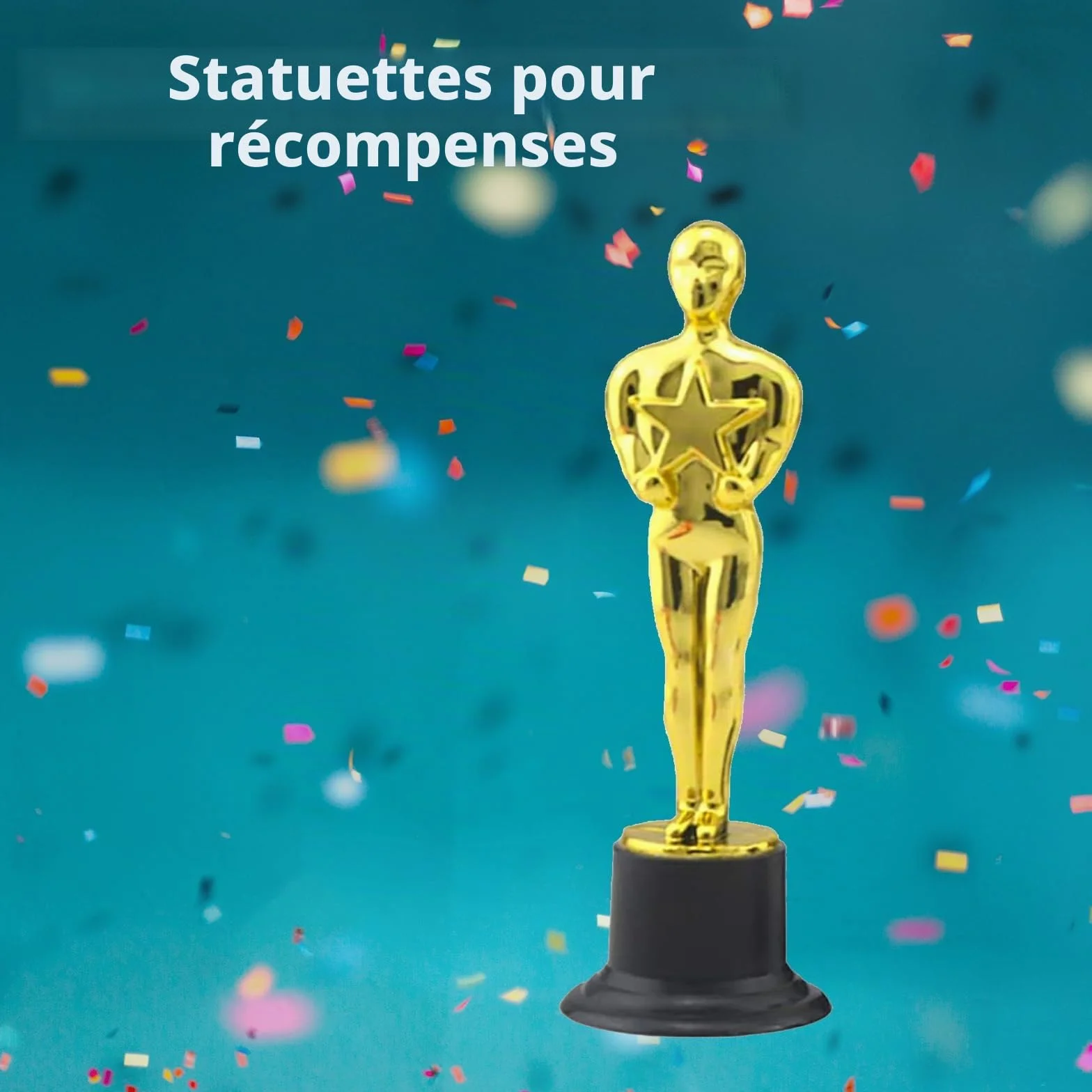 Trophée Football Personnalisable 12 Pièces pour Sports Awards