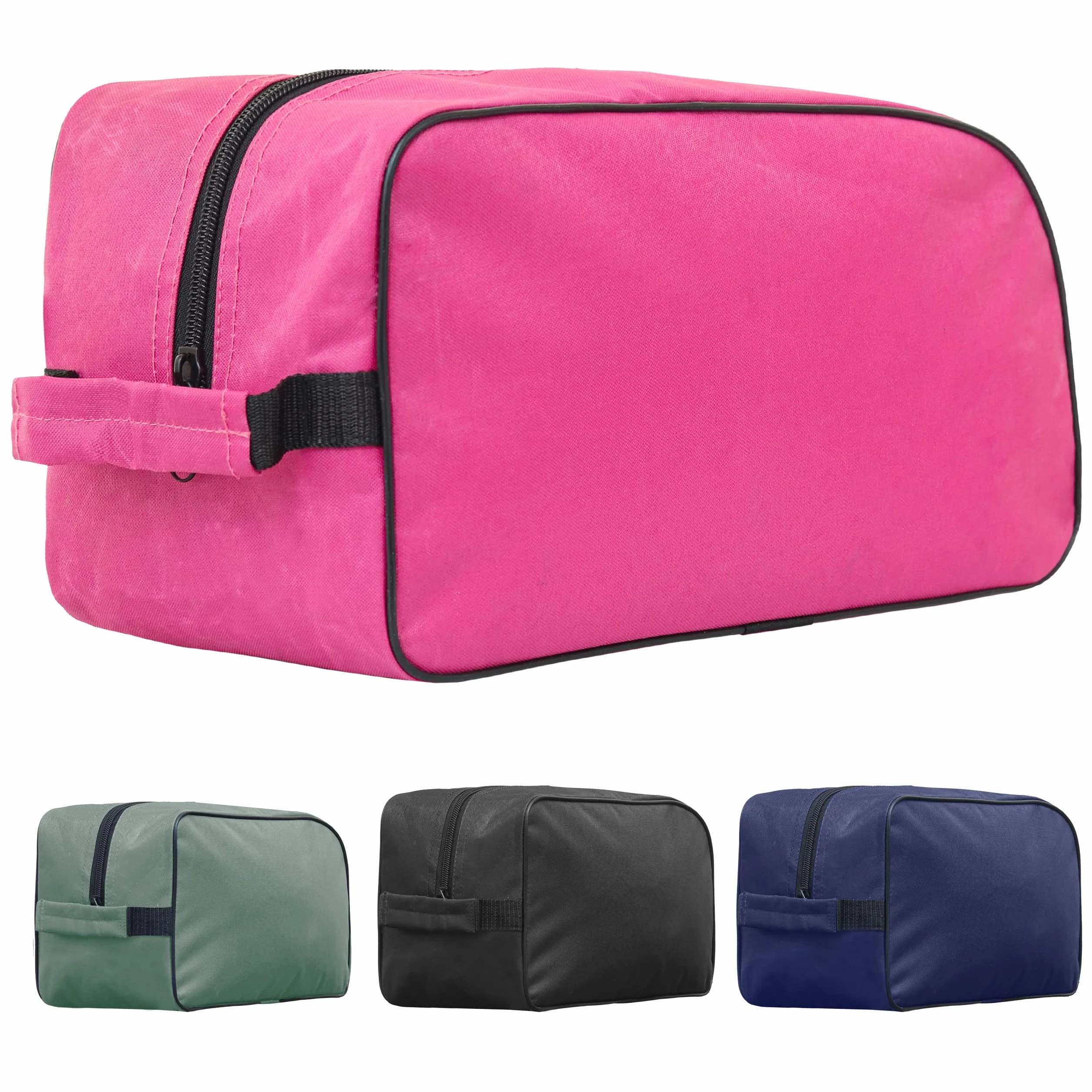 Sac à chaussures de sport résistant à l'eau, rose, avec poche intérieure