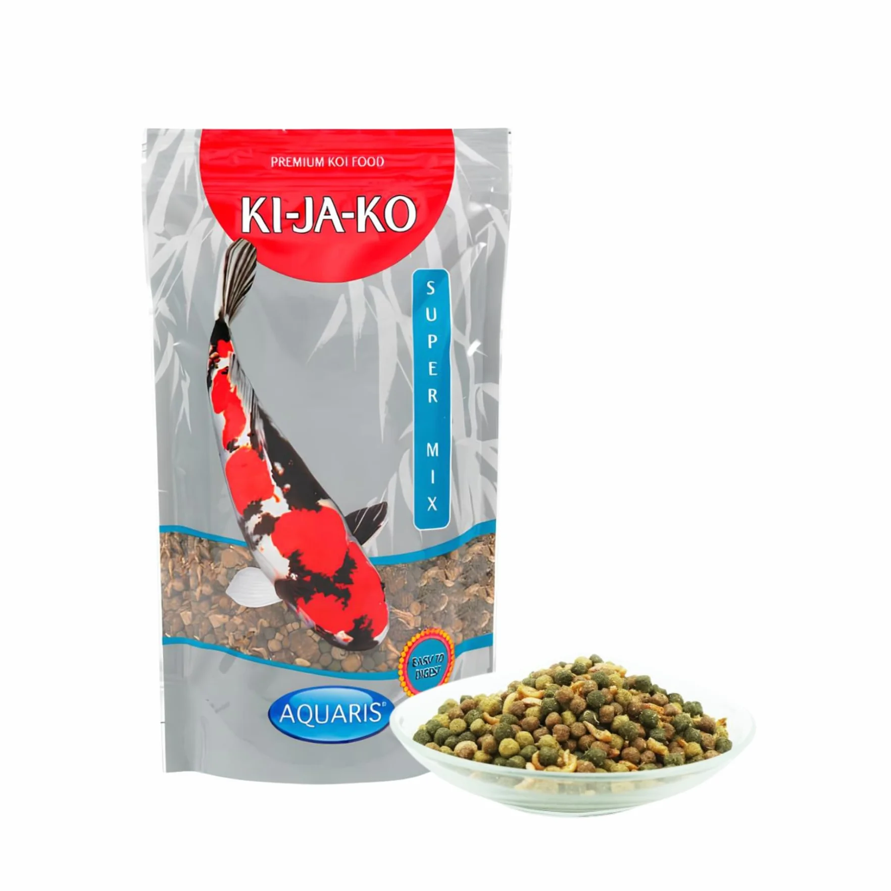 Aliments pour carpes koï Super Mix 1 kg 6 mm caroténoïdes Vitamine E oméga-3