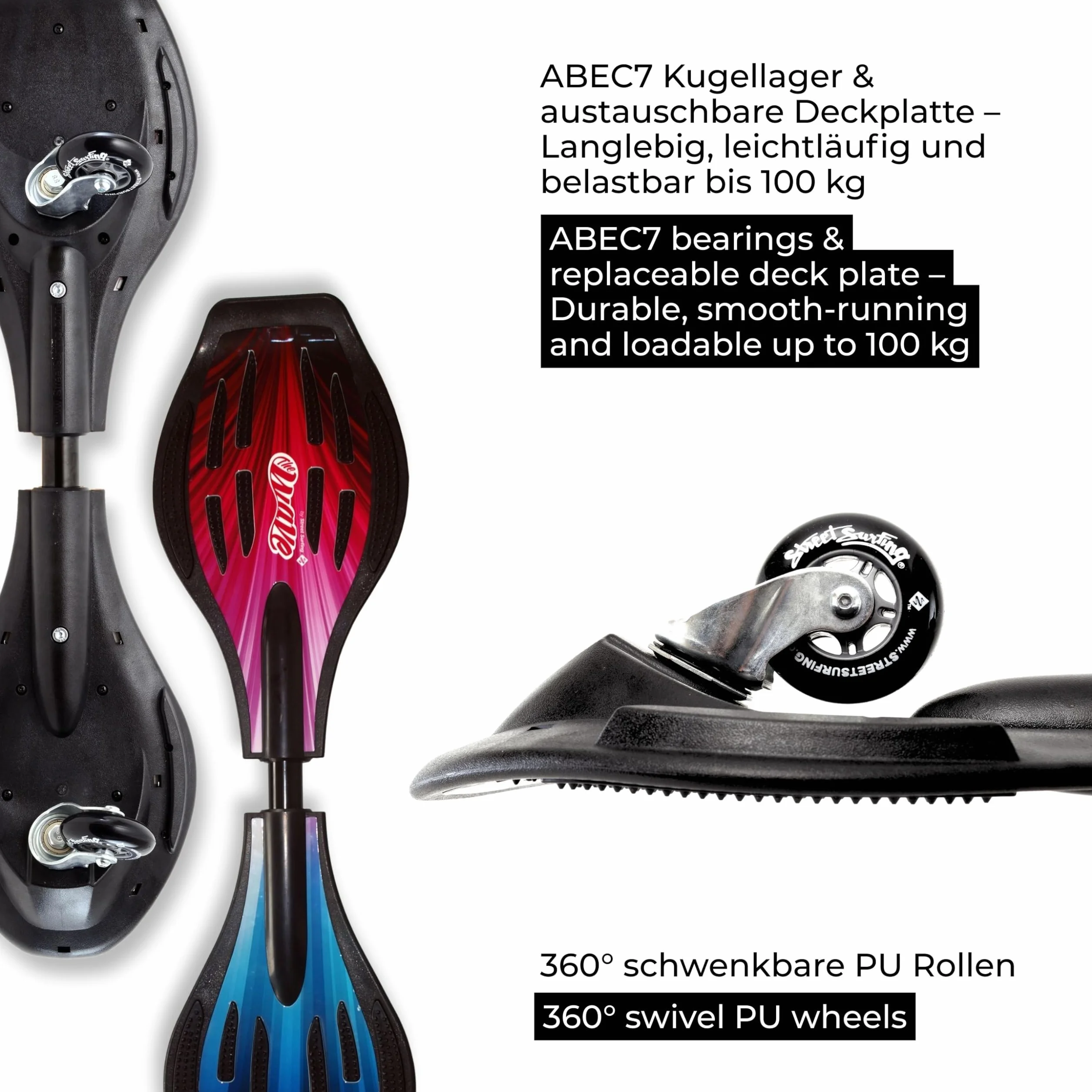 Streetsurfing Waveboard The Wave G1