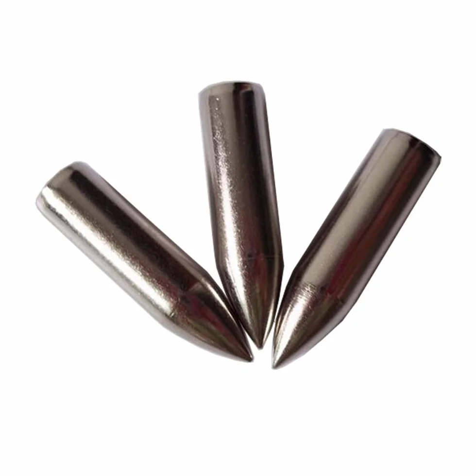 ZSHJG 24pcs Tir à l'arc Point de la flèche Boradheads de Chasse Têtes de Flèche Flèche Conseils pour ID 8mm Bois de Bambou Arbre de Flèche