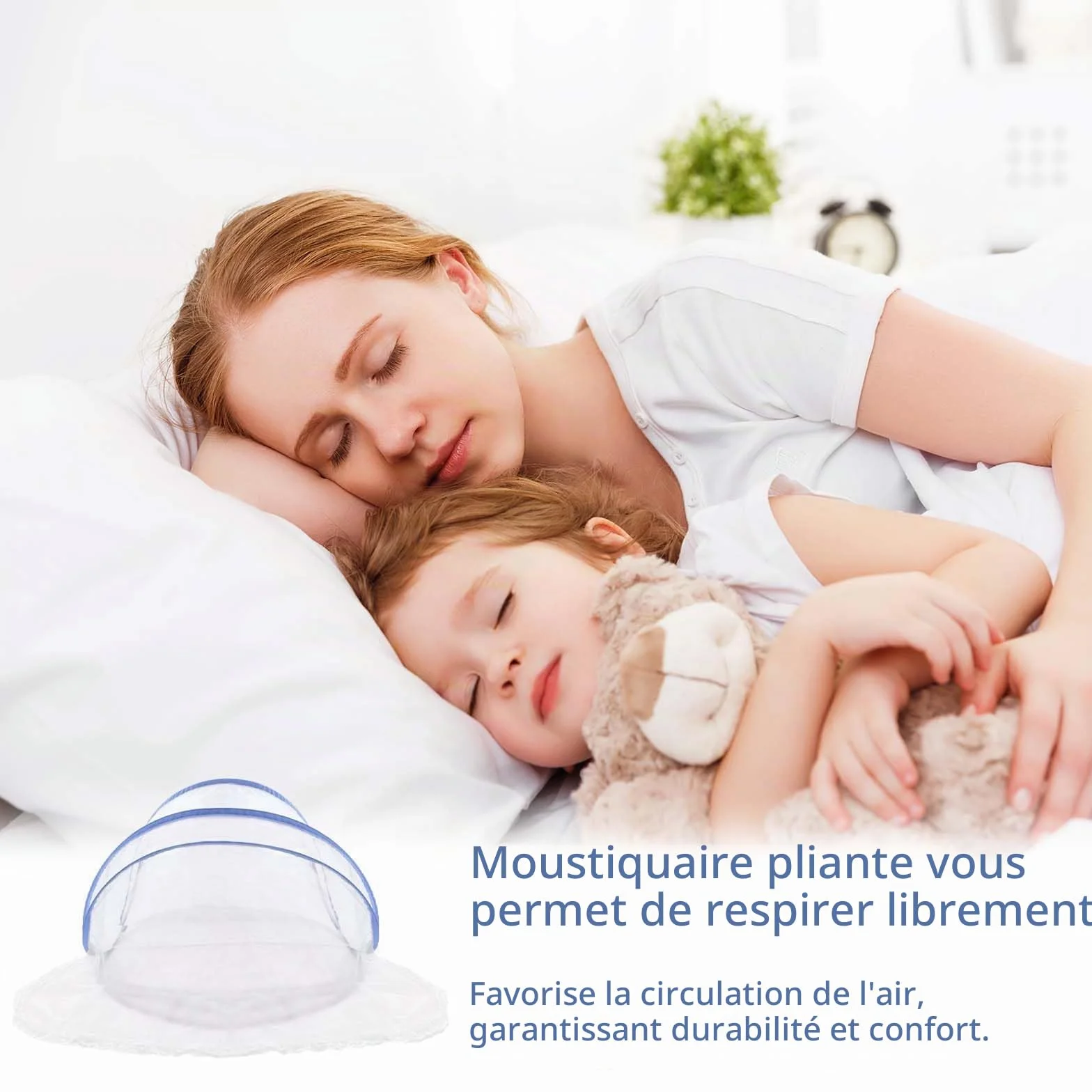 litmoustiquaireFamilial,190 * 90 * 90cm TenteMoustiquaire,MoustiquaireVoyage,moustiquairedecamping Simple,Moustiquaire Lit Simple Pliable,pour Les Voyages, Le Camping, l'usage à la Maison, etc.