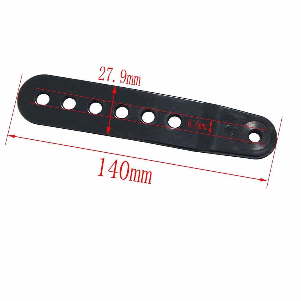 Sangles de fixation de snowboard UP100 140 mm 5,5 pouces Noir