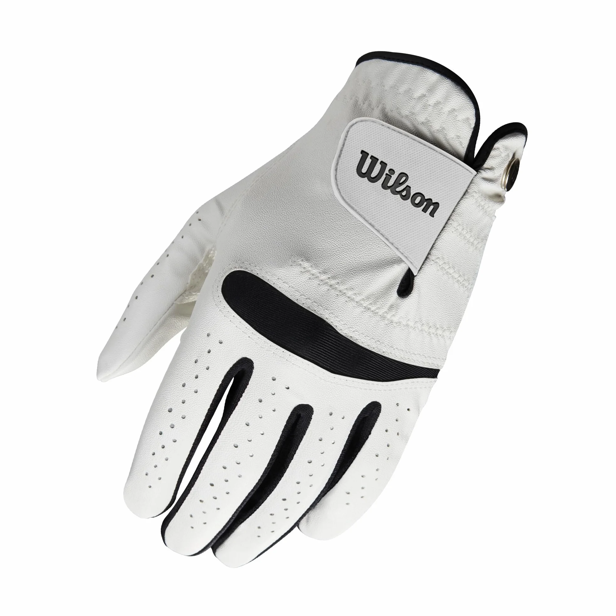 Wilson Feel Plus Gant de Golf Homme Cuir Premium Anti-Transpiration