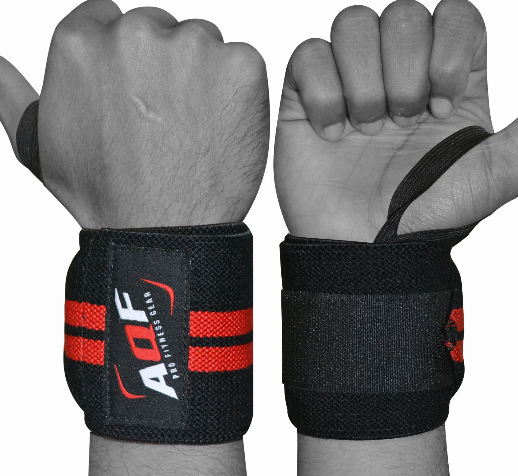 AQF Bande Poignet Musculation - IPL USPA Approuvé Protege Poignet (Paire) - Serre Attelle Poignet De Force Musculation Prennent Sangles Pour fitness, Bodybuilding, Musculation