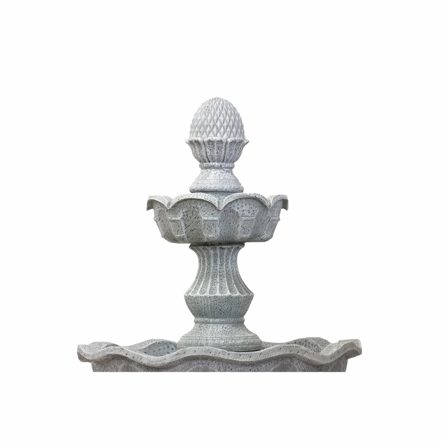Fontaine de Jardin STILISTA modèle Athene Aspect Pierre 50 x 48 x 85 cm avec Pompe