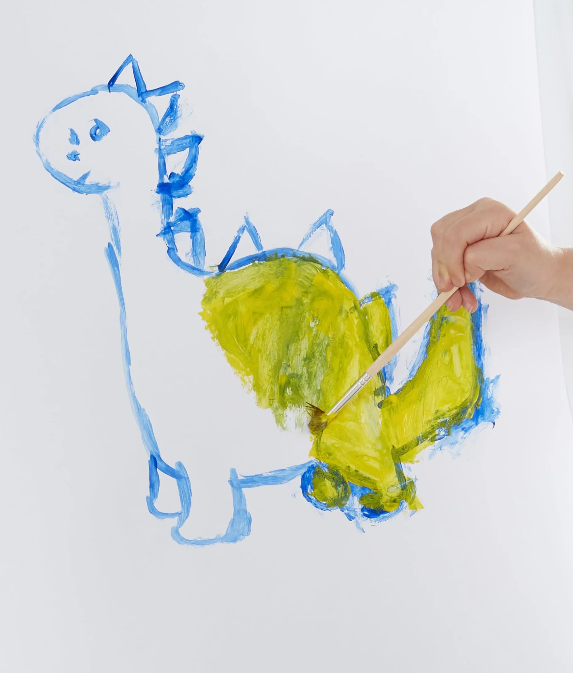 Hape Rouleau de Papier à Dessin 38cm x 20m Recharge Compatible Chevalet Enfant Tout-en-Un