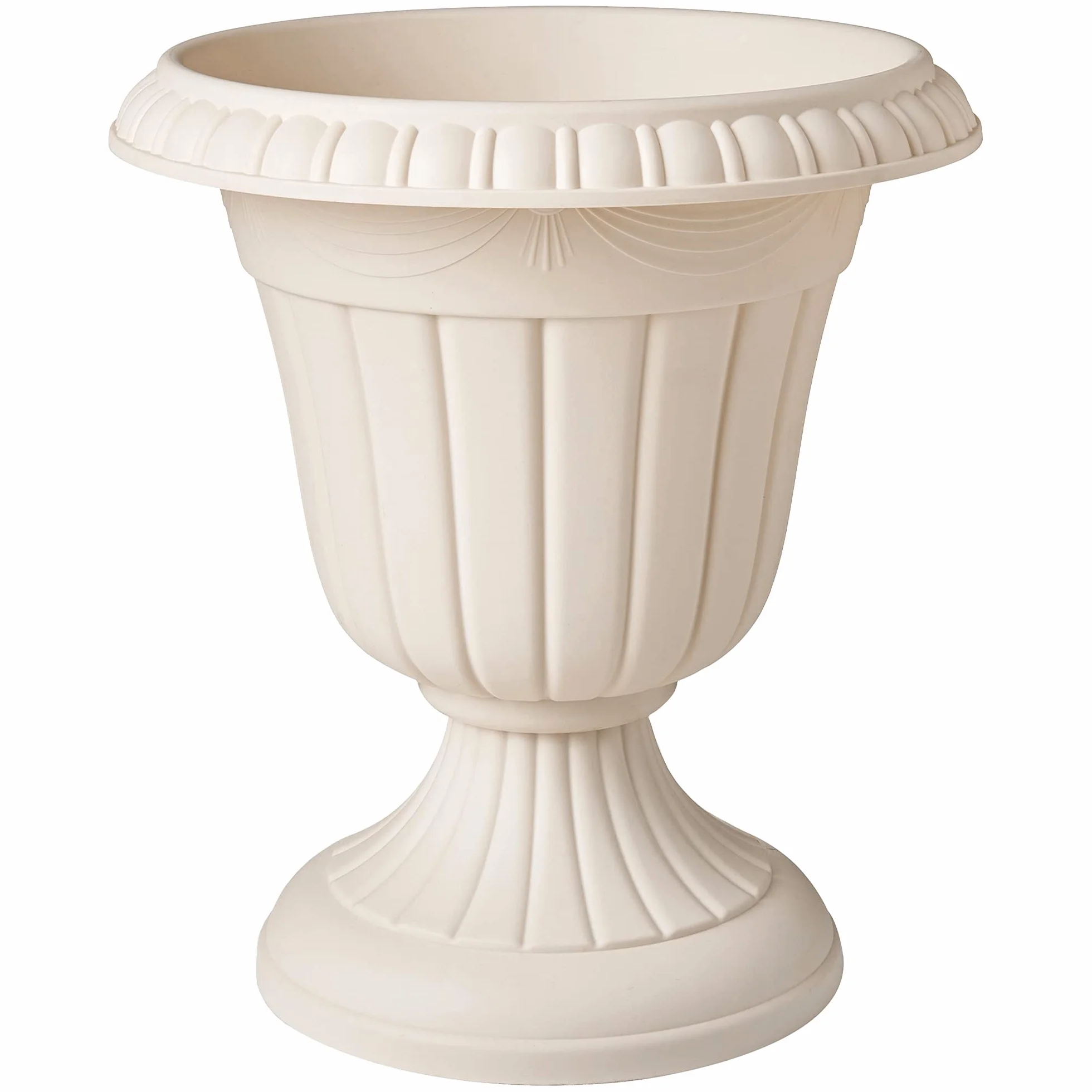 Arcadia Garden Products Pl20bg Traditionnel Plastique Urne 25,4 x 30,5 cm Medium Beige