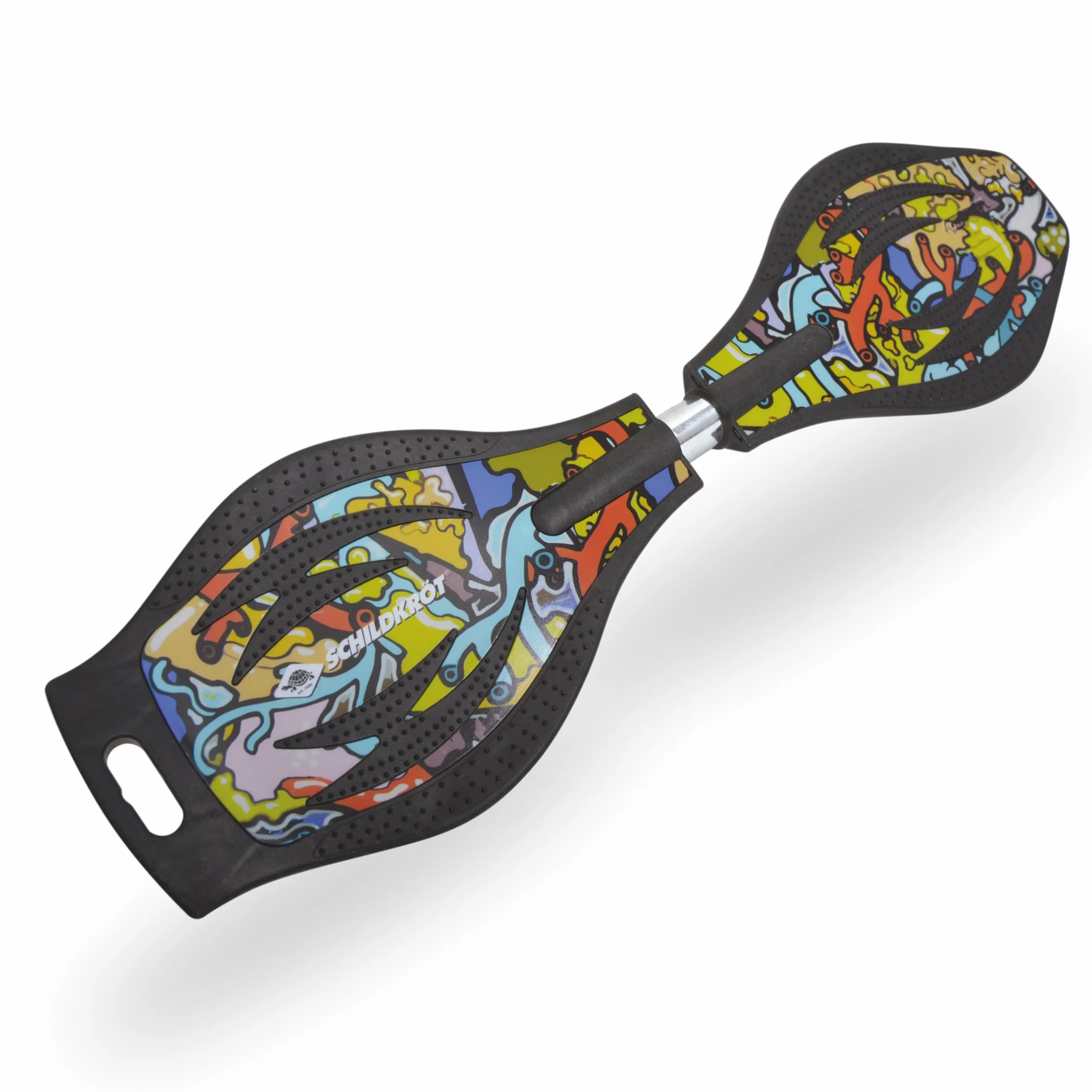 Schildkröt Waveboard Good Vibes, Léger et Maniable, Grande Plateau avec Boutons Antidérapants