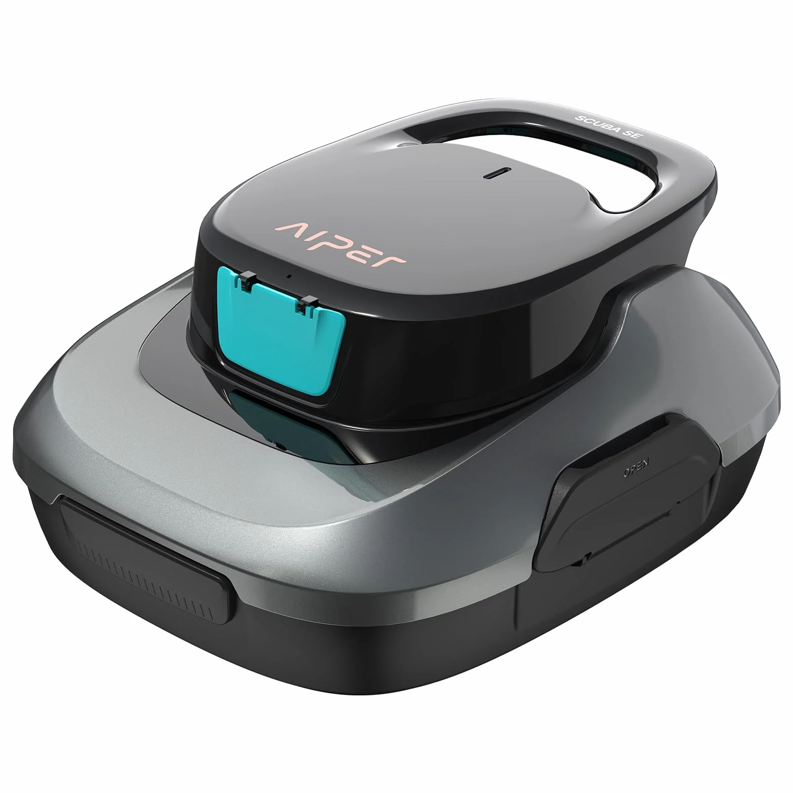 AIPER Scuba SE Robot Piscine sans Fil, Autonomie 90 Min, Nettoyage Auto-Stationnement
