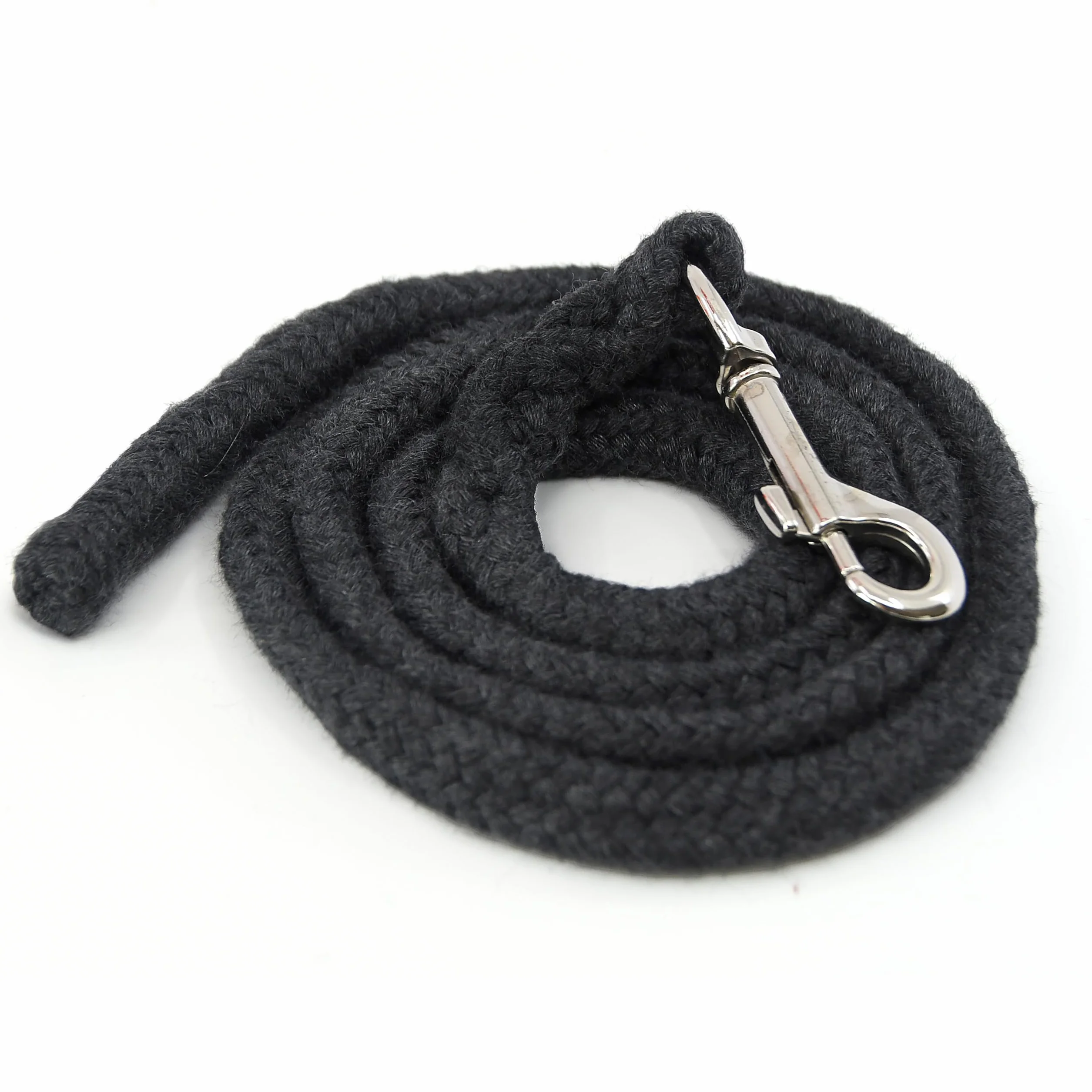 Hobby Horse Ensemble d'accessoires Licol moumoute avec Longe et Bonnet Anti-Insectes - Taille A4 et A3 (Noir)
