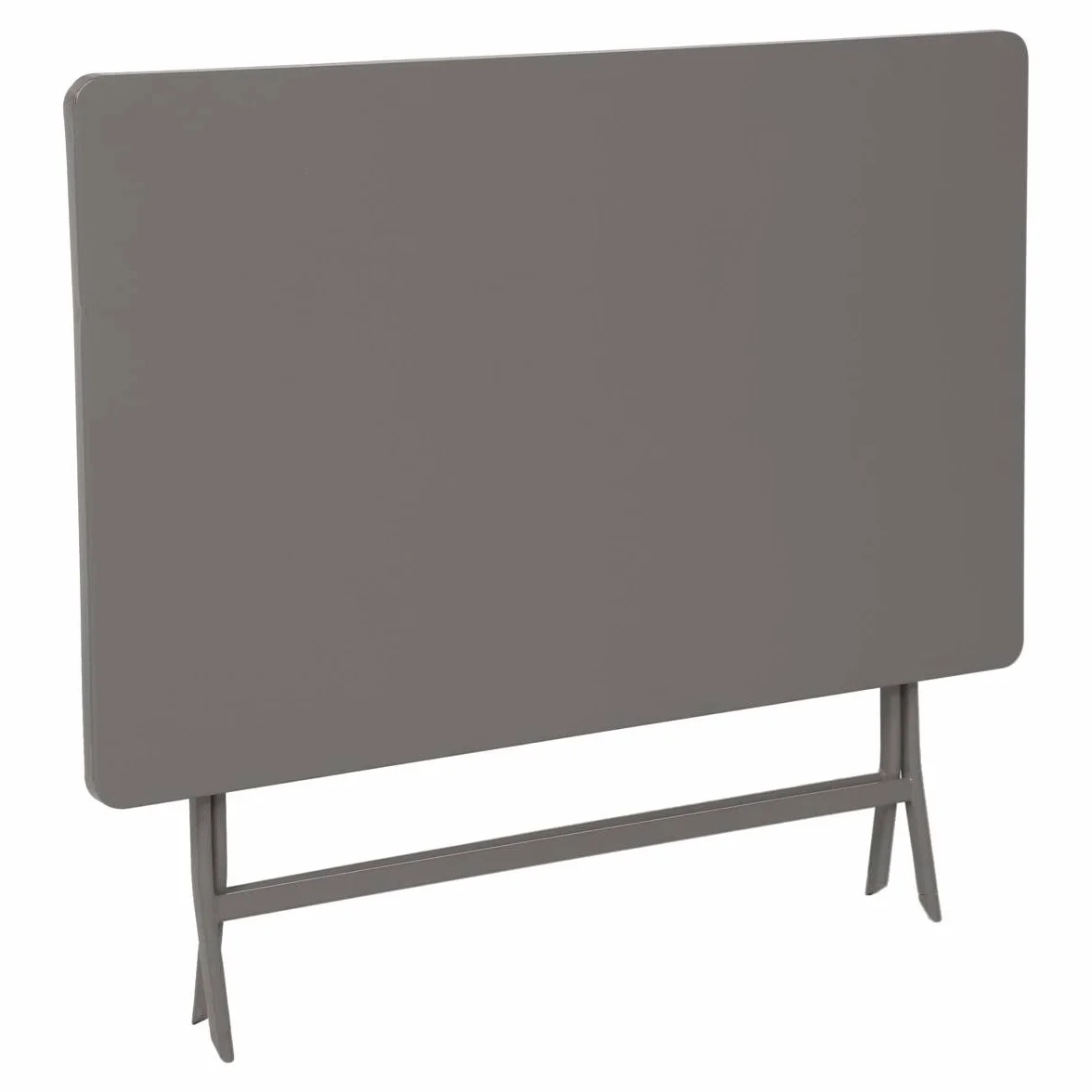 Hespéride Table de Jardin Pliante Rectangle Greensboro 4 Places Tonka Acier Antirouille