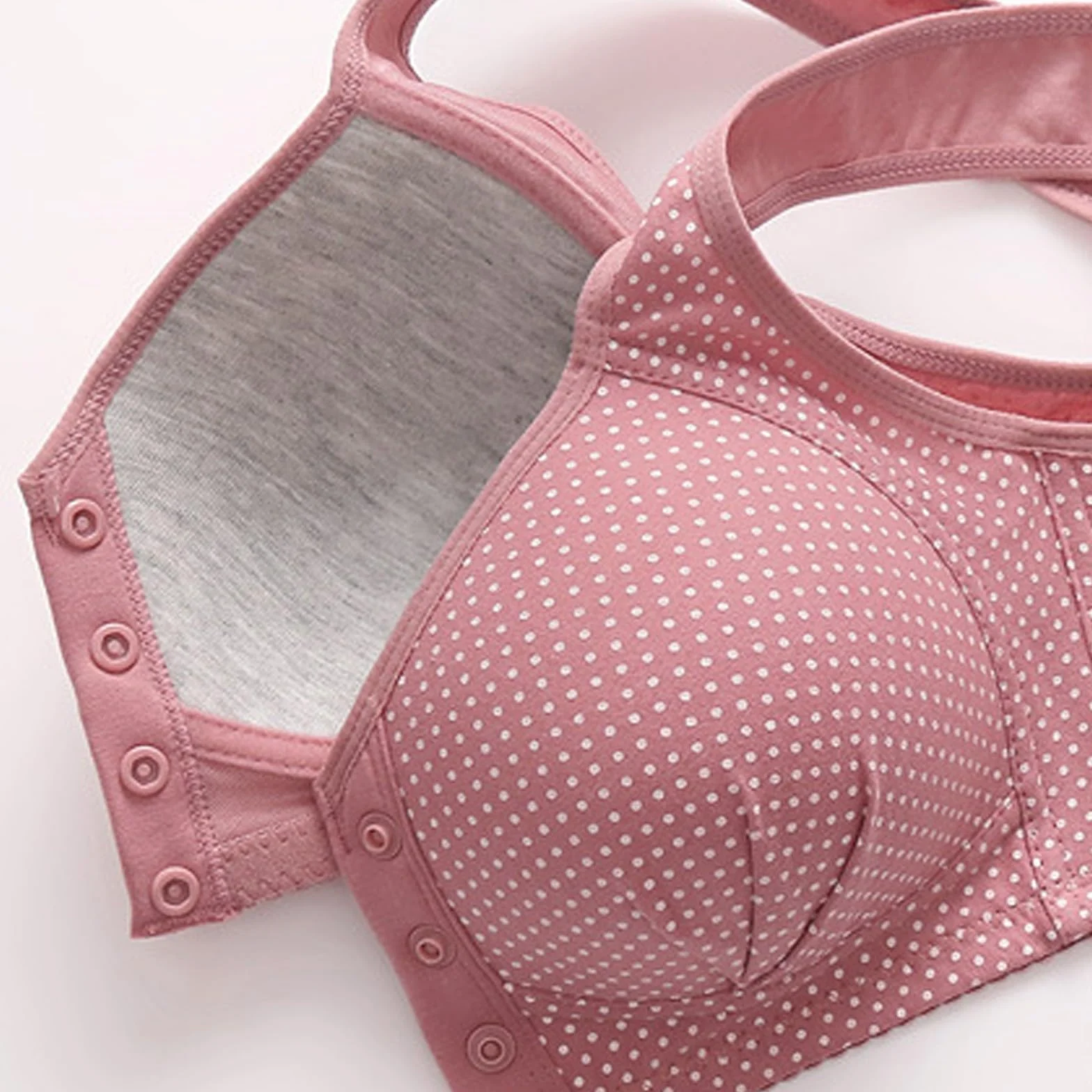 Women Sexy Lace Front Shaping Cup Adjustable Shoulder Strap Large Size Bra Bustier