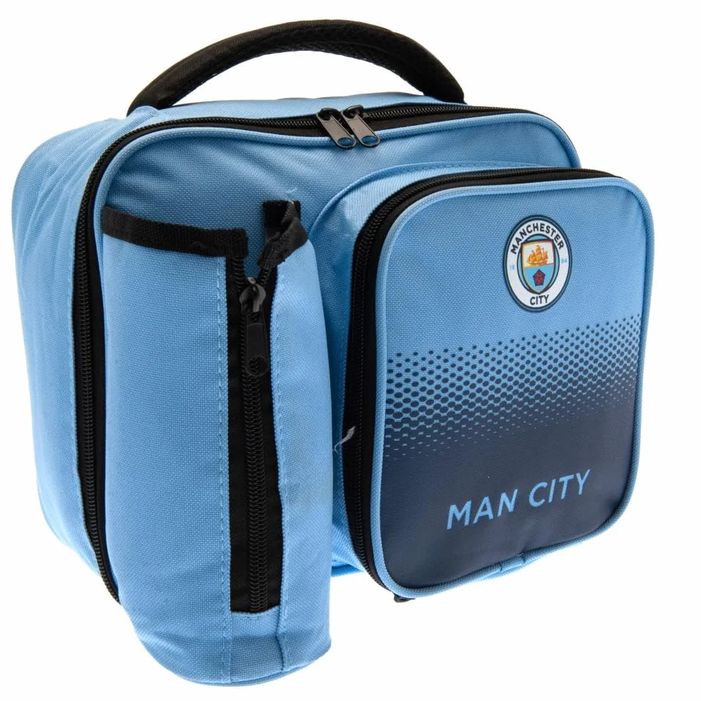 Manchester City FC sac à déjeuner Bleu ciel Bleu marine