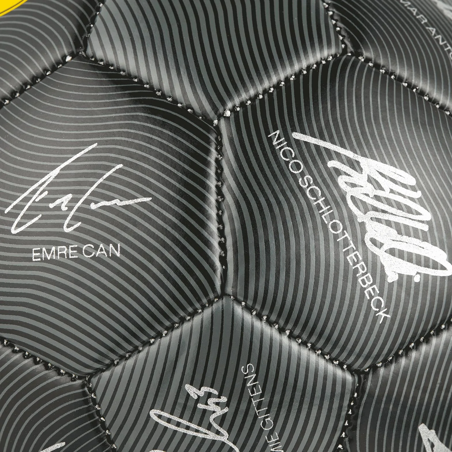Borussia Dortmund Ballon de Signature BVB 2024/25, Jaune, Taille 1