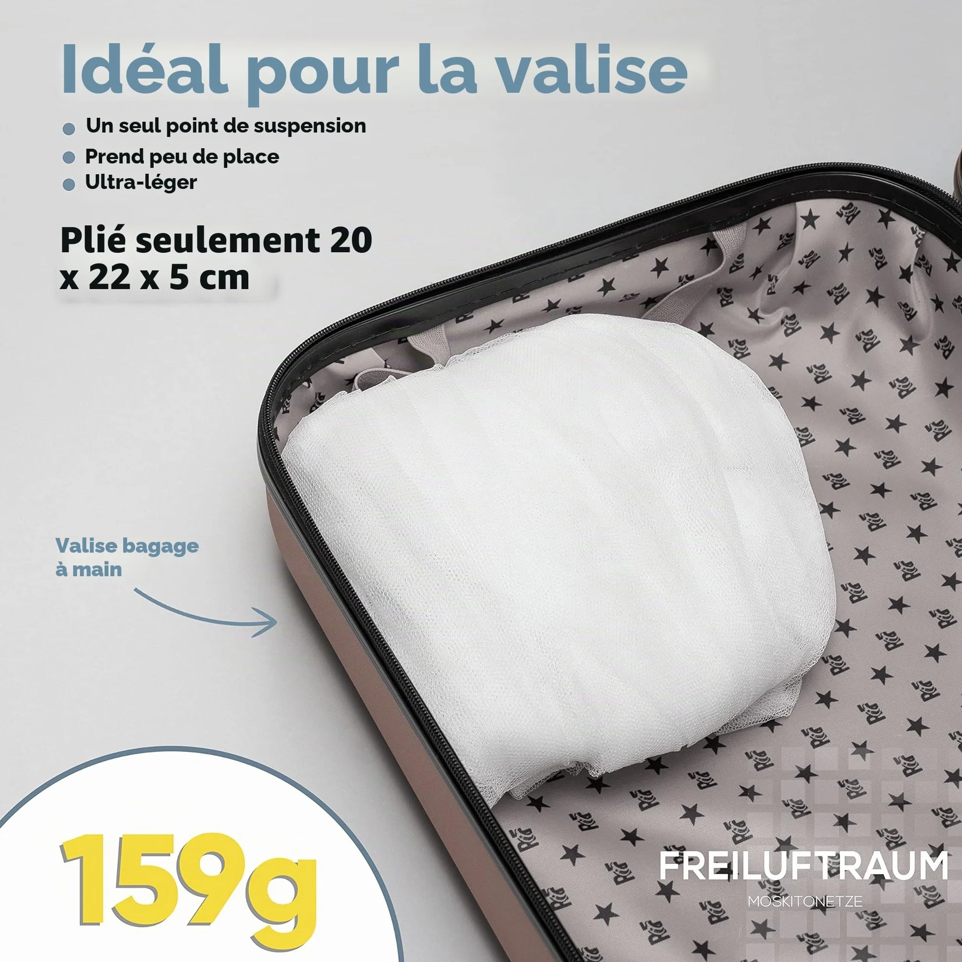 Moustiquaire pour lit Simple et lit d'enfant - 0,60 m x 2,4 m x 12 m (Blanc) Moustiquaire à Mailles serrées pour Le Voyage et la Maison, Protection fiable Contre Les Insectes et baldaquin