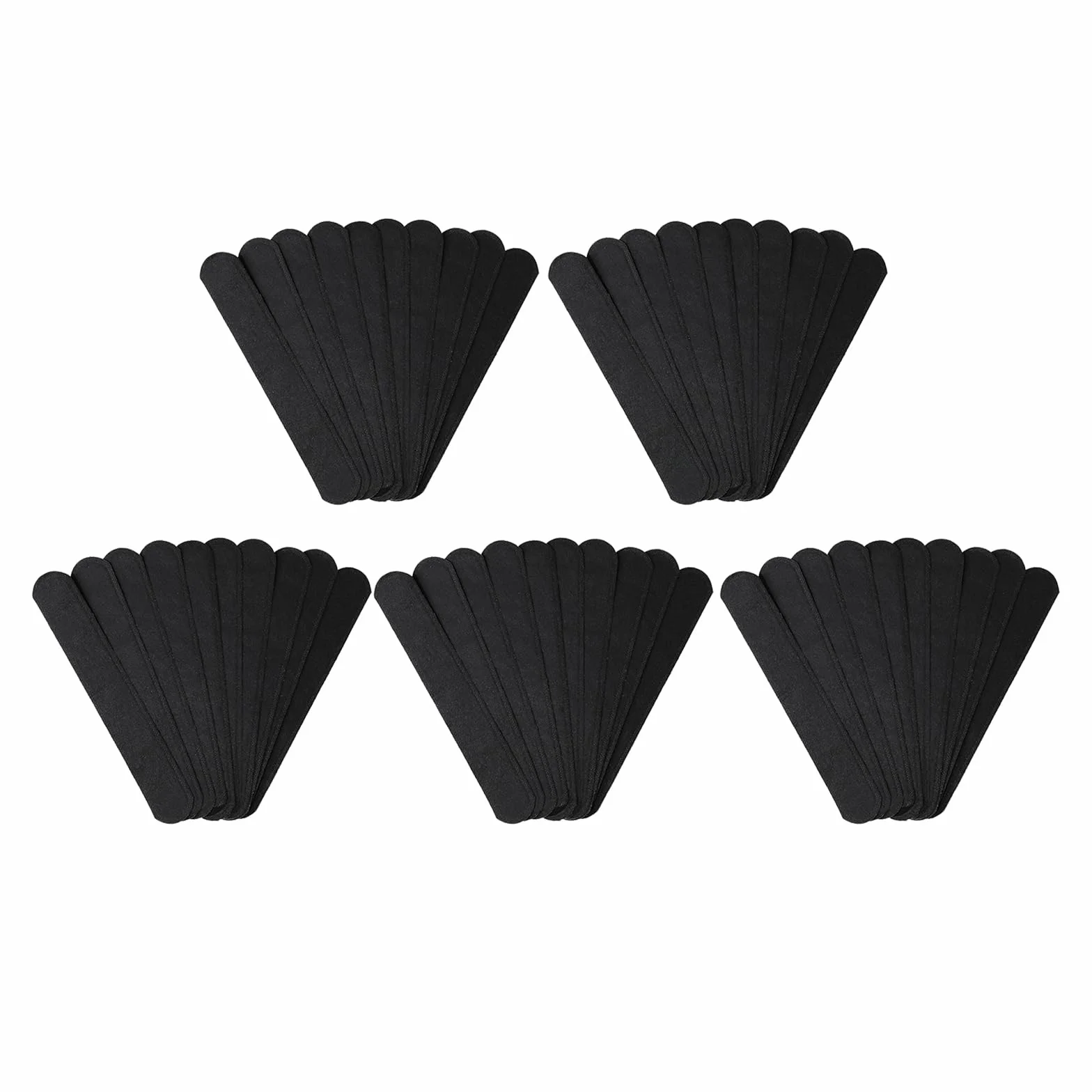 Lot de 50 doublures de sudation pour chapeau de golf, doublure absorbante jetable pour baseball, bande adhésive pour chapeaux, protection contre la transpiration pour homme et femme