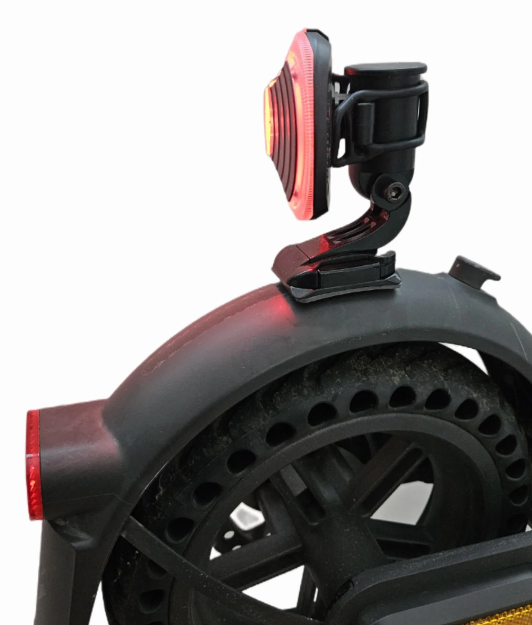 lumière Avant et arrière avec Clignotants pour vélo et Trottinette - Accessoires et Fixation Universelle arrière pour Trottinette Compris, télécommande sans Fil, Lampe LED Rechargeable par USB