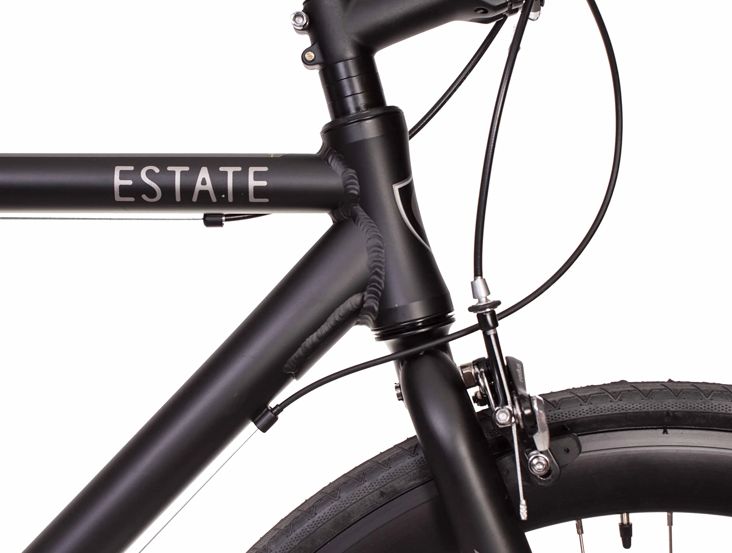 Vélo de route Urbain 700c Shimano 7 vitesses cadre aluminium guidon plat