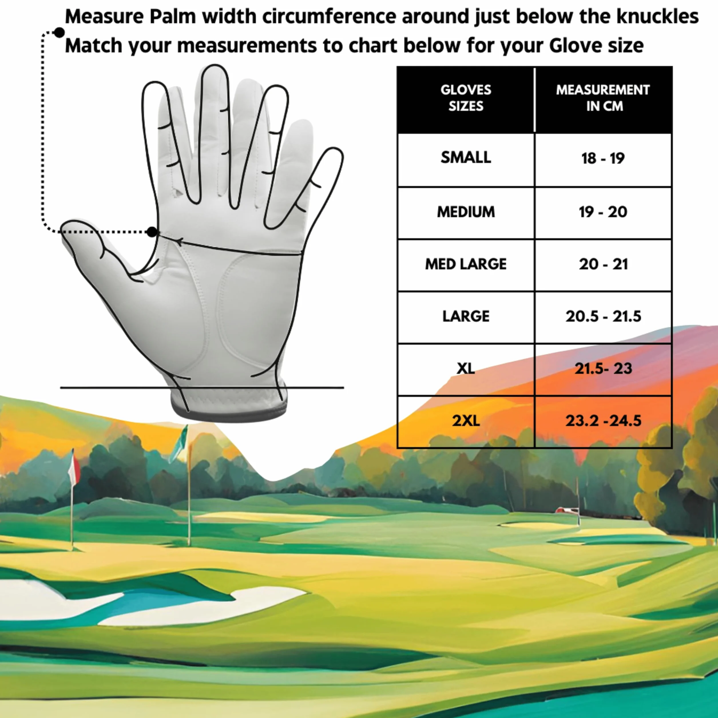 H-Cube Gants de golf toutes saisons – Lot de 5