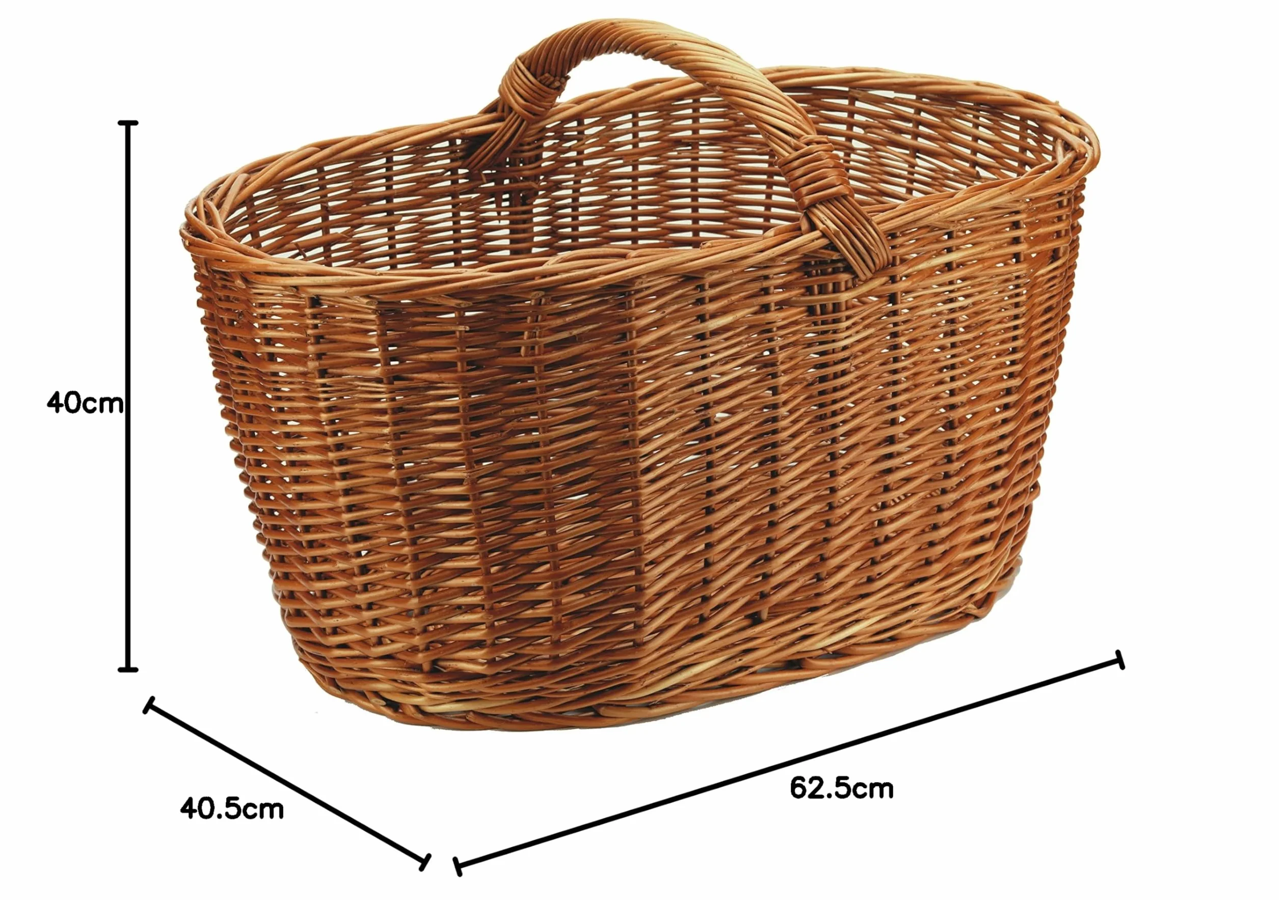Linea Garden Friend Panier à bûches en Osier C1550120