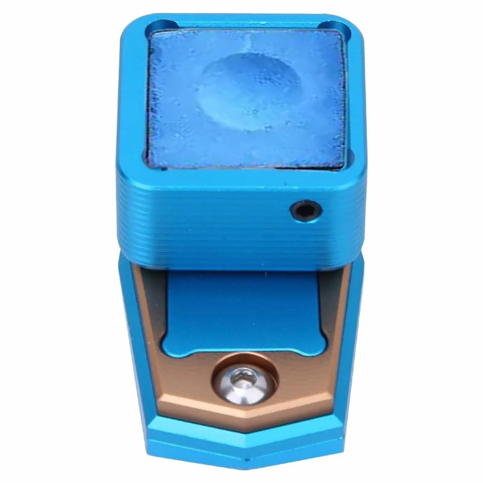 Générique Easy Access Magnetic Pool Chalk Holder, Portable Cue Chalk Hold, Compact Table Ball Sports Accessory for Men, Women, Beginners, and Professional Players,2.64x1.18x1.26 Inches