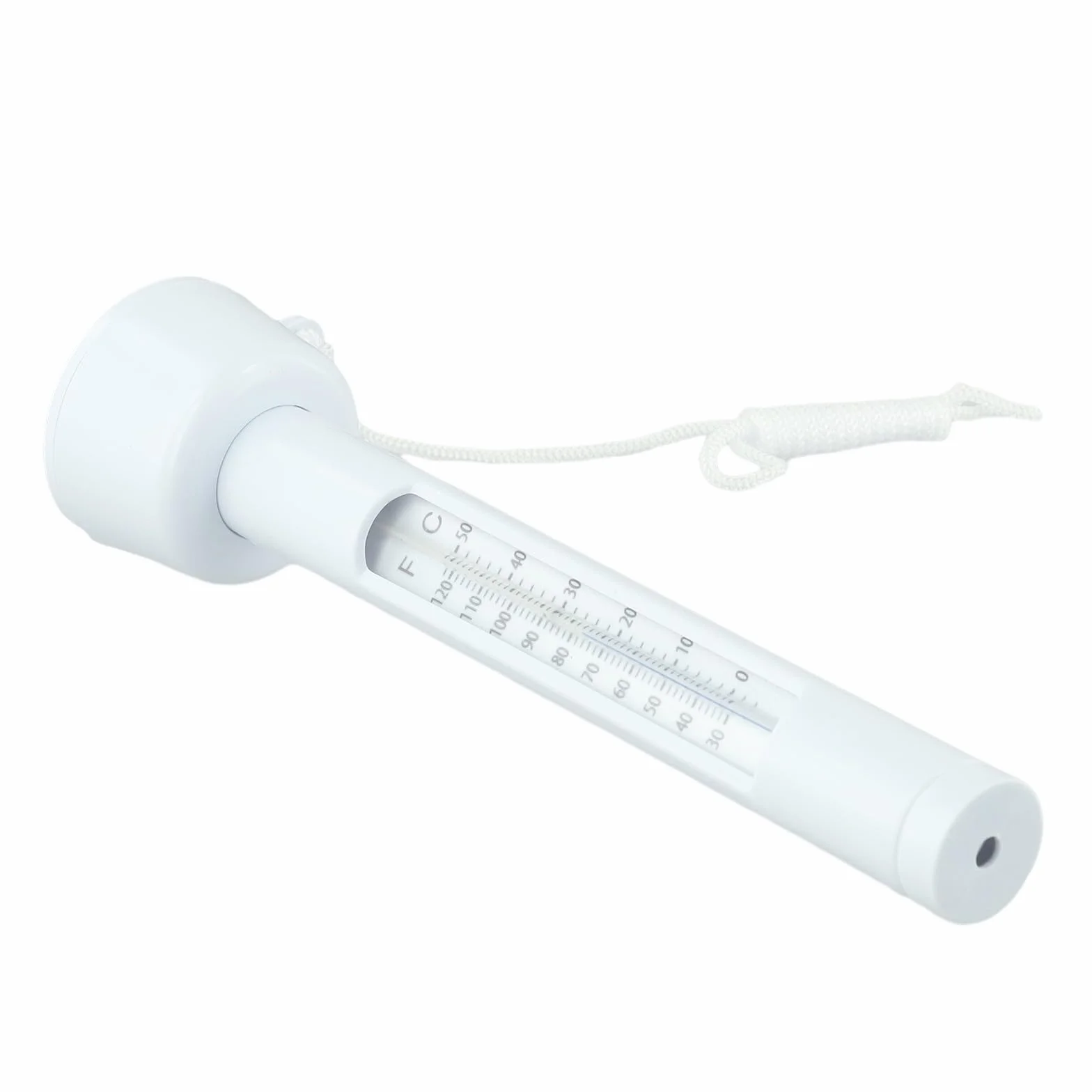 Thermomètre de piscine flottant intégré pour piscine, spa, jacuzzi