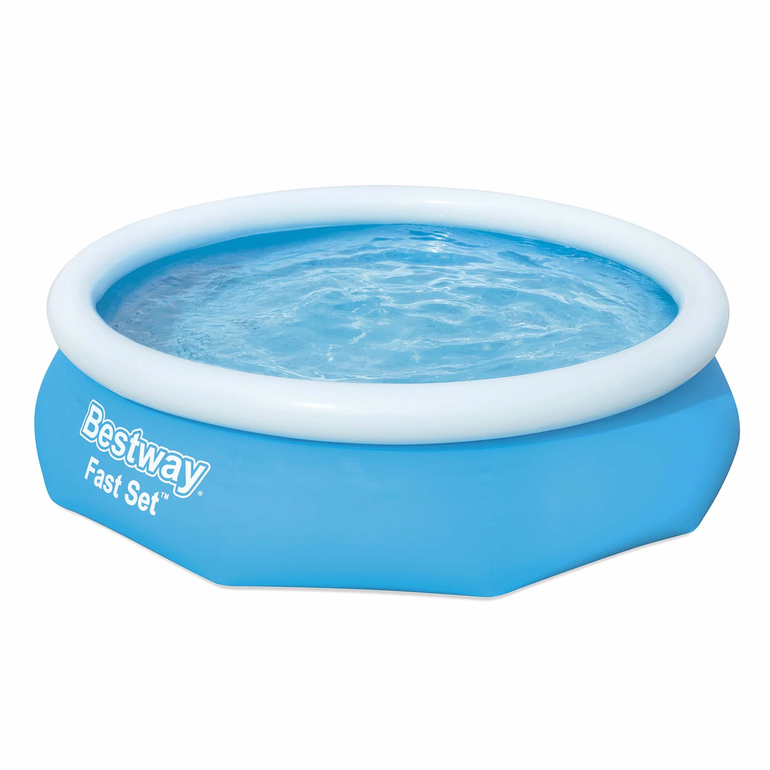 Bestway Fast Set Piscine Hors Sol 305 x 76 cm Effet Pierres