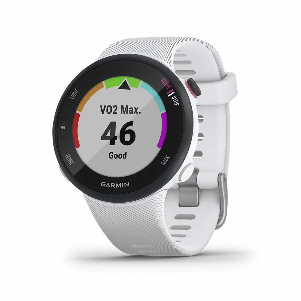 Garmin Forerunner 45 Montre de course à pied Reconditionné Blanche Small