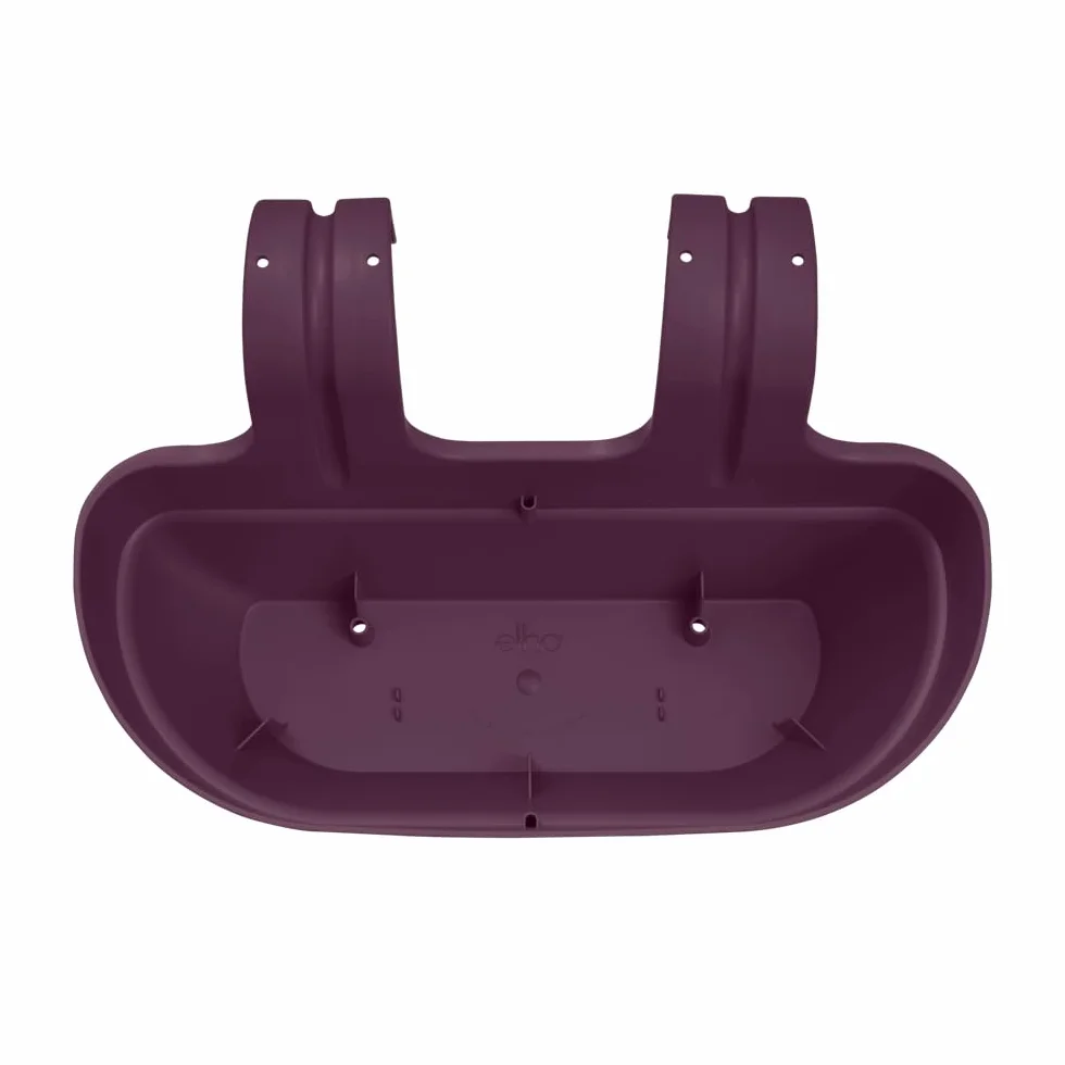 Elho Vibia Campana Easy Hanger M 36 Planteur Balcon Extérieur Ø 36 x H 26.5 cm Violet Mauve Érable