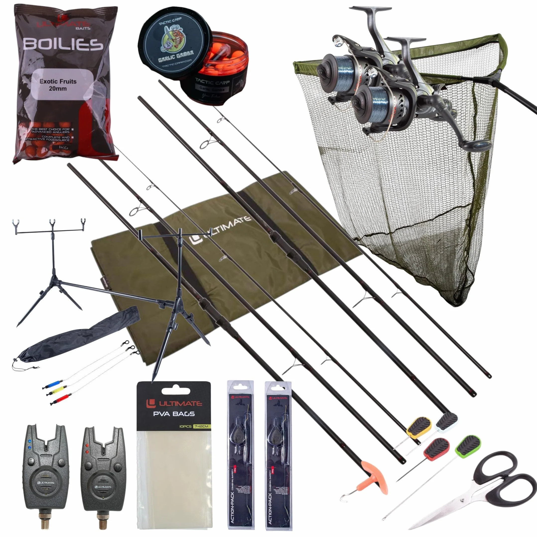 Ensemble Carpe Ultimate Adventure Mega Carp Set
