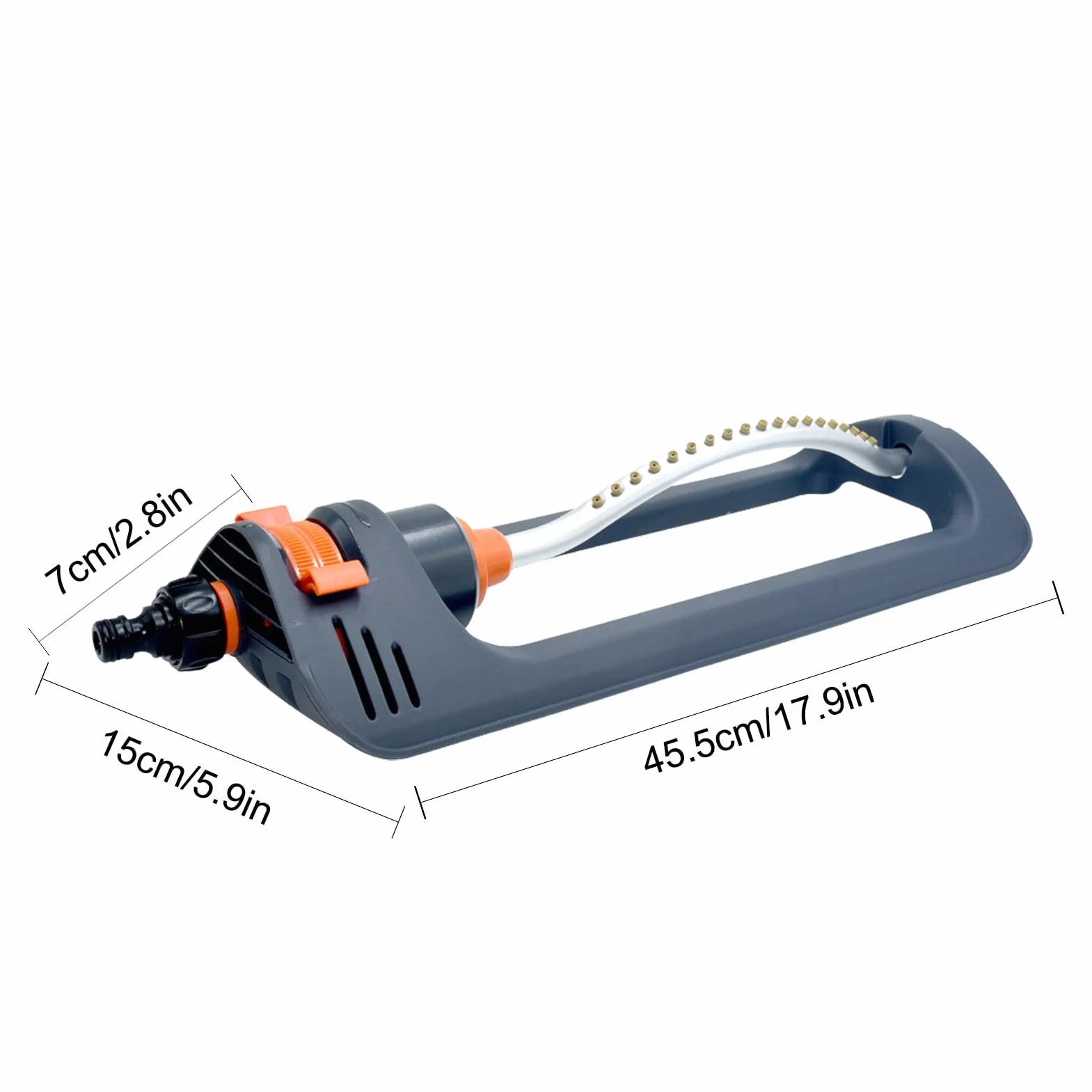 Arroseur Automatique de Jardin, oscillant 19 Buses, arrosage pelouse Refroidissement Grande