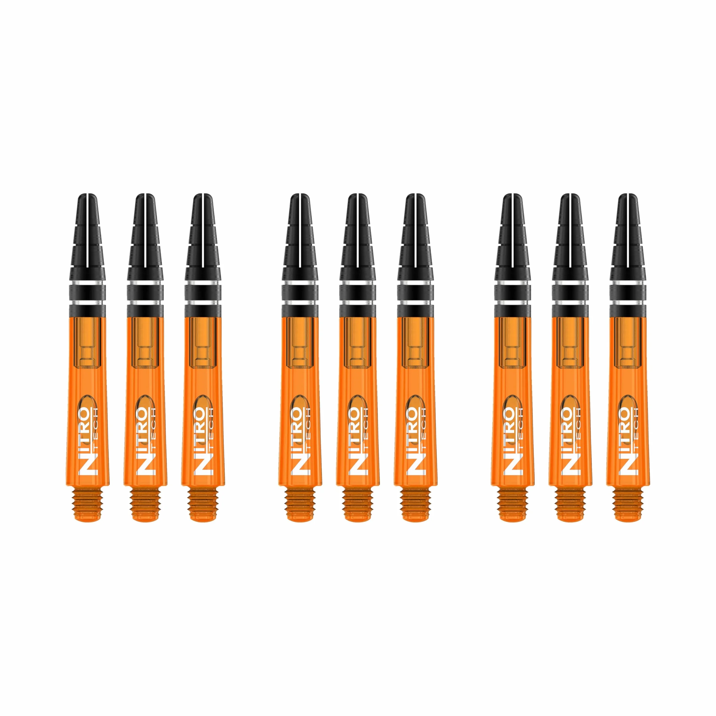 RED DRAGON Tiges Courtes Nitrotech 3 Ensembles Orange 9 Tiges