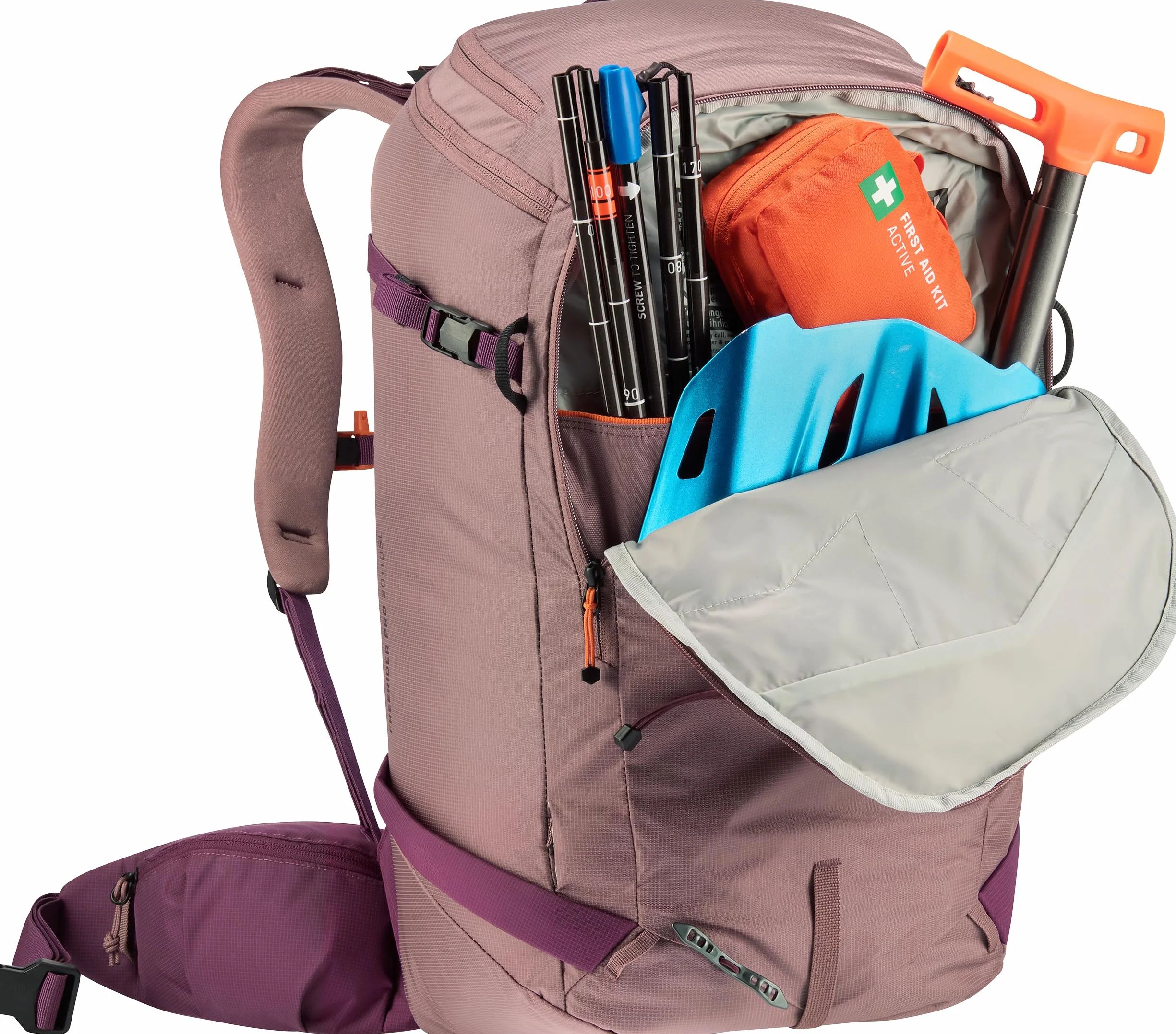 deuter Freerider Pro 30+10 SL sac à dos de ski léger pour femmes avec extension de volume