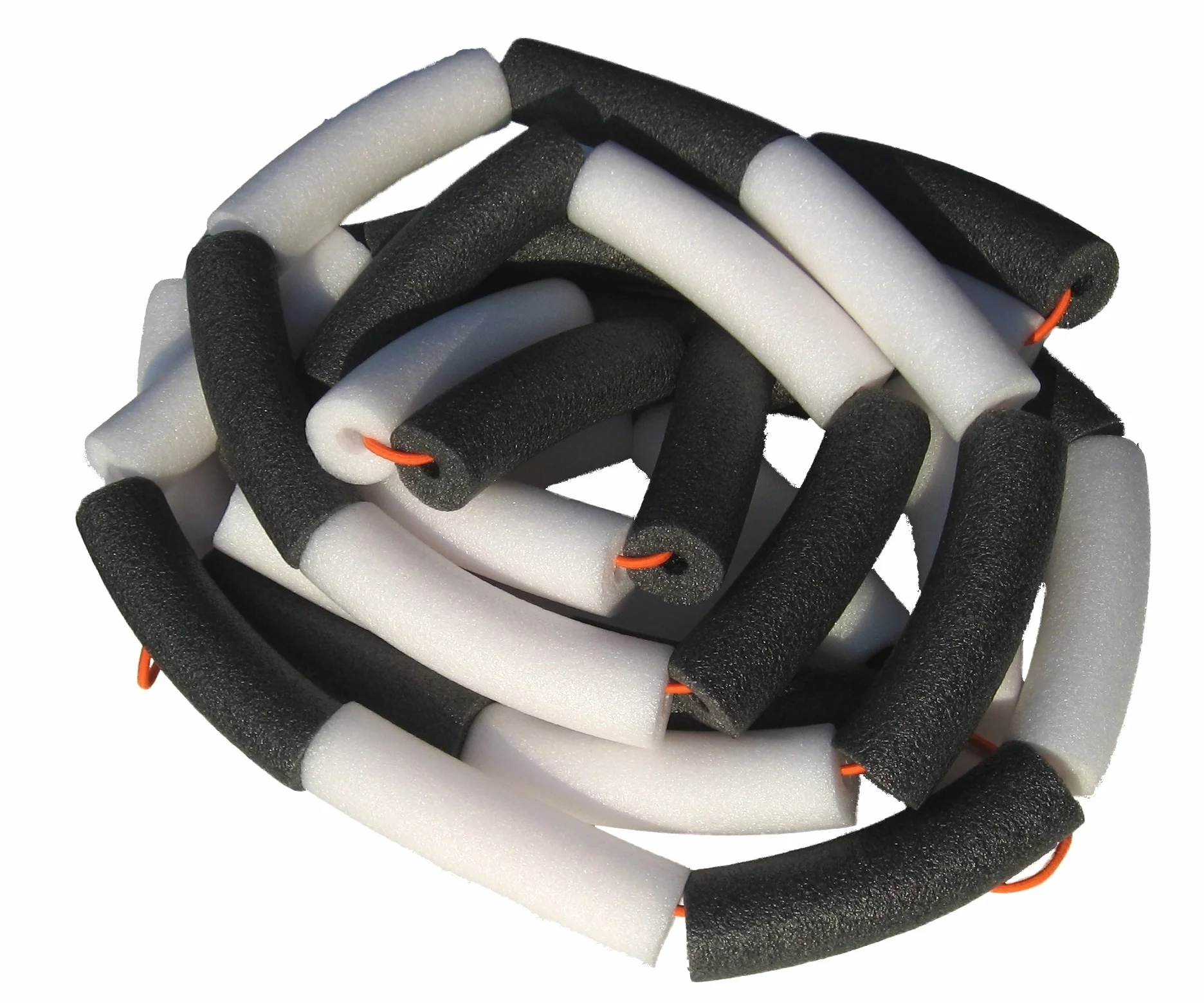 HAEST Ficelle élastique pour Le Saut en Hauteur – Noir et Blanc