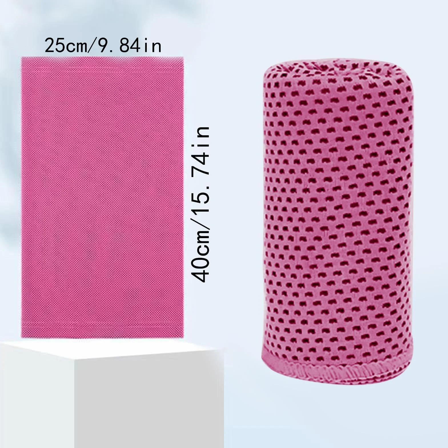 Serviette rafraîchissante en microfibre à séchage rapide pour le poignet, bande anti-transpiration pour gym
