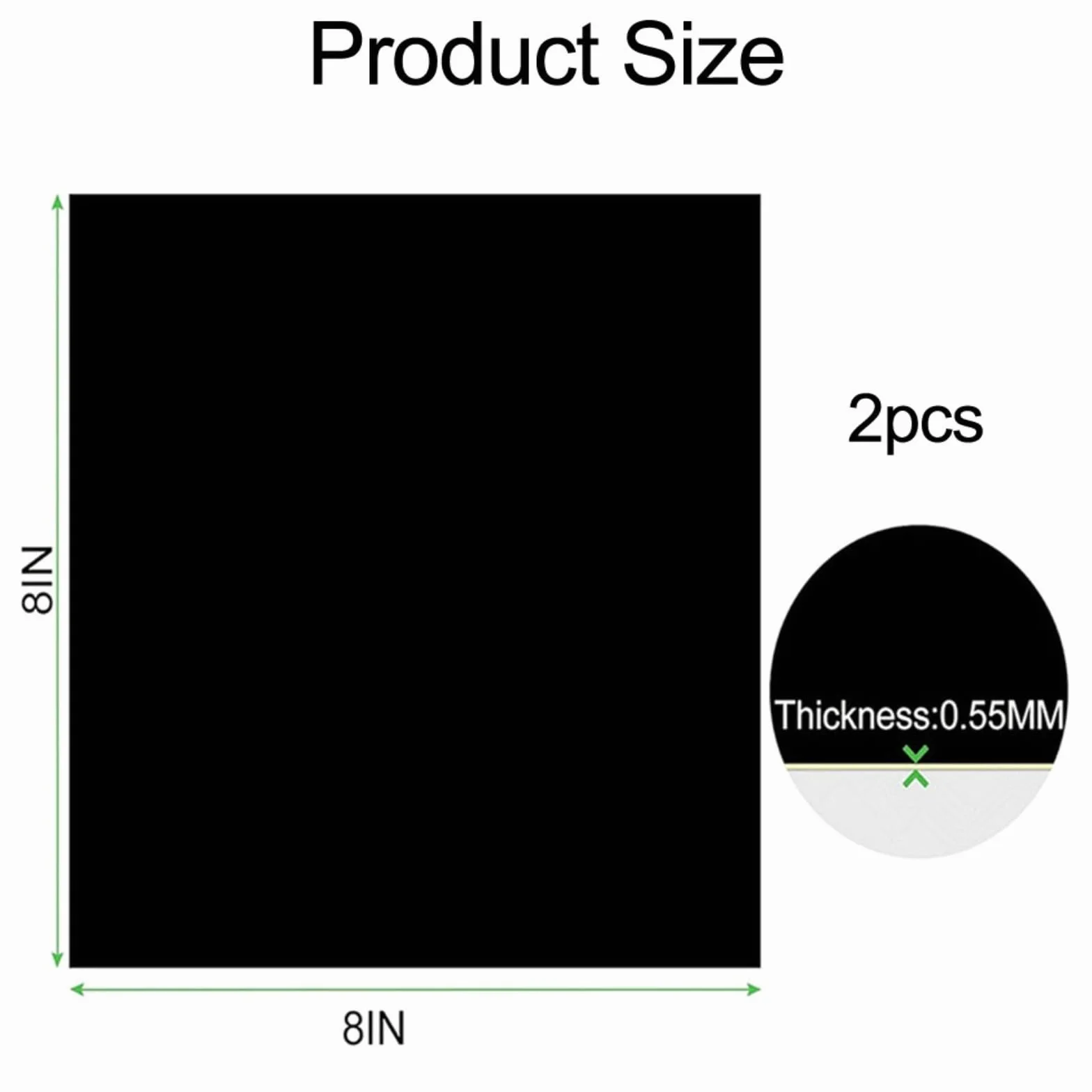 Lot de 2 rustines de réparation bâche bassin caoutchouc butyle EPDM PVC étanche