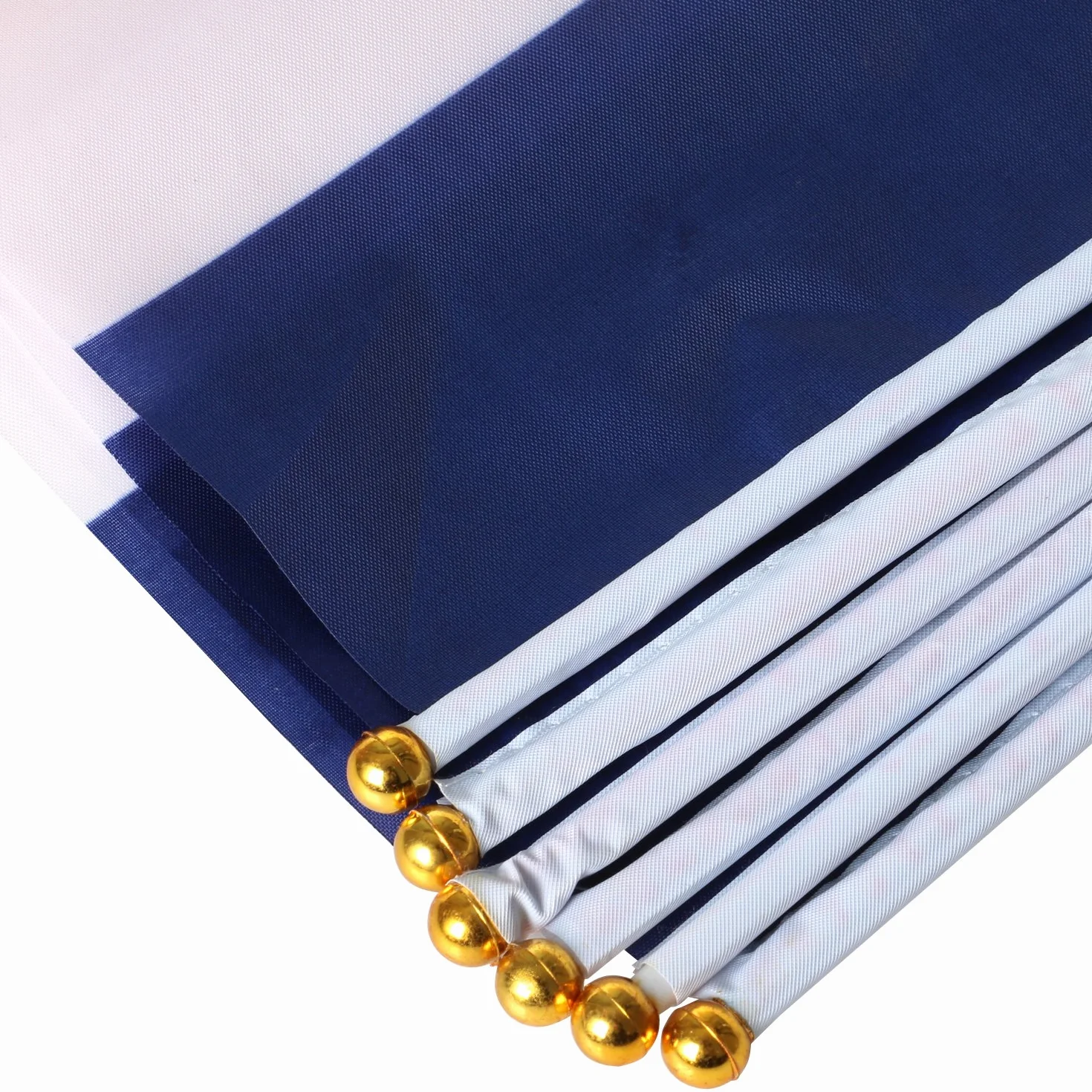 10 drapeaux Français en nylon tricolore à main pour le 14 Juillet TRIXES