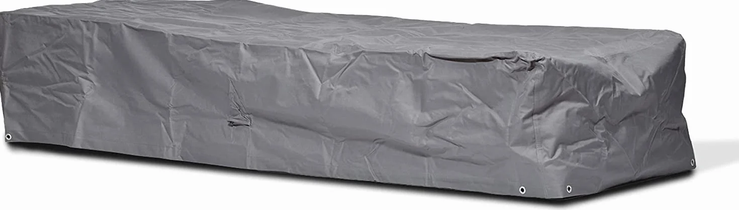 Housse de protection bain de soleil 210x75x40 cm polyester Oxford 600D gris