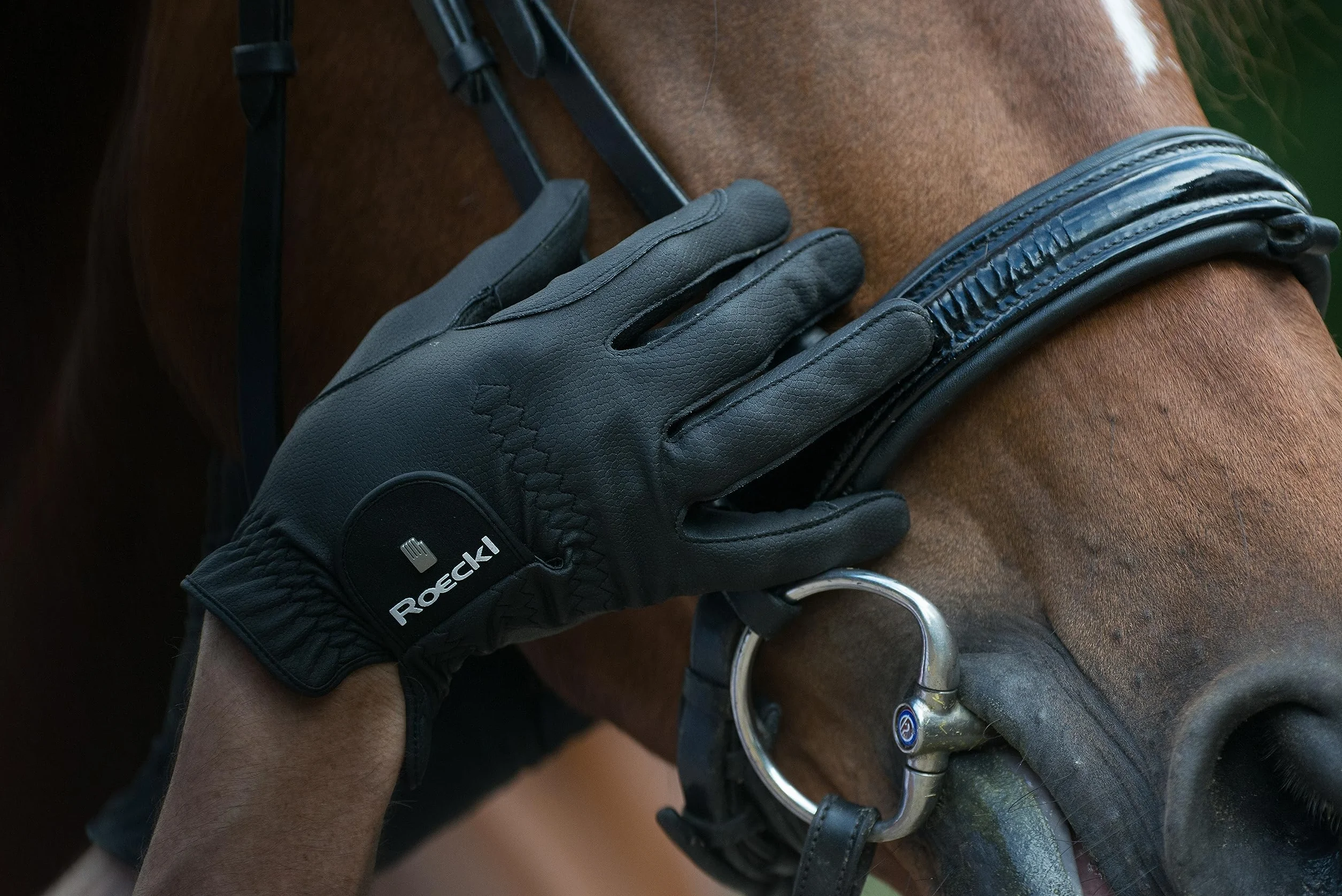 Roeckl Sports ROECK-Grip Pro Gants d'été Unisexes, Noirs, 7,5