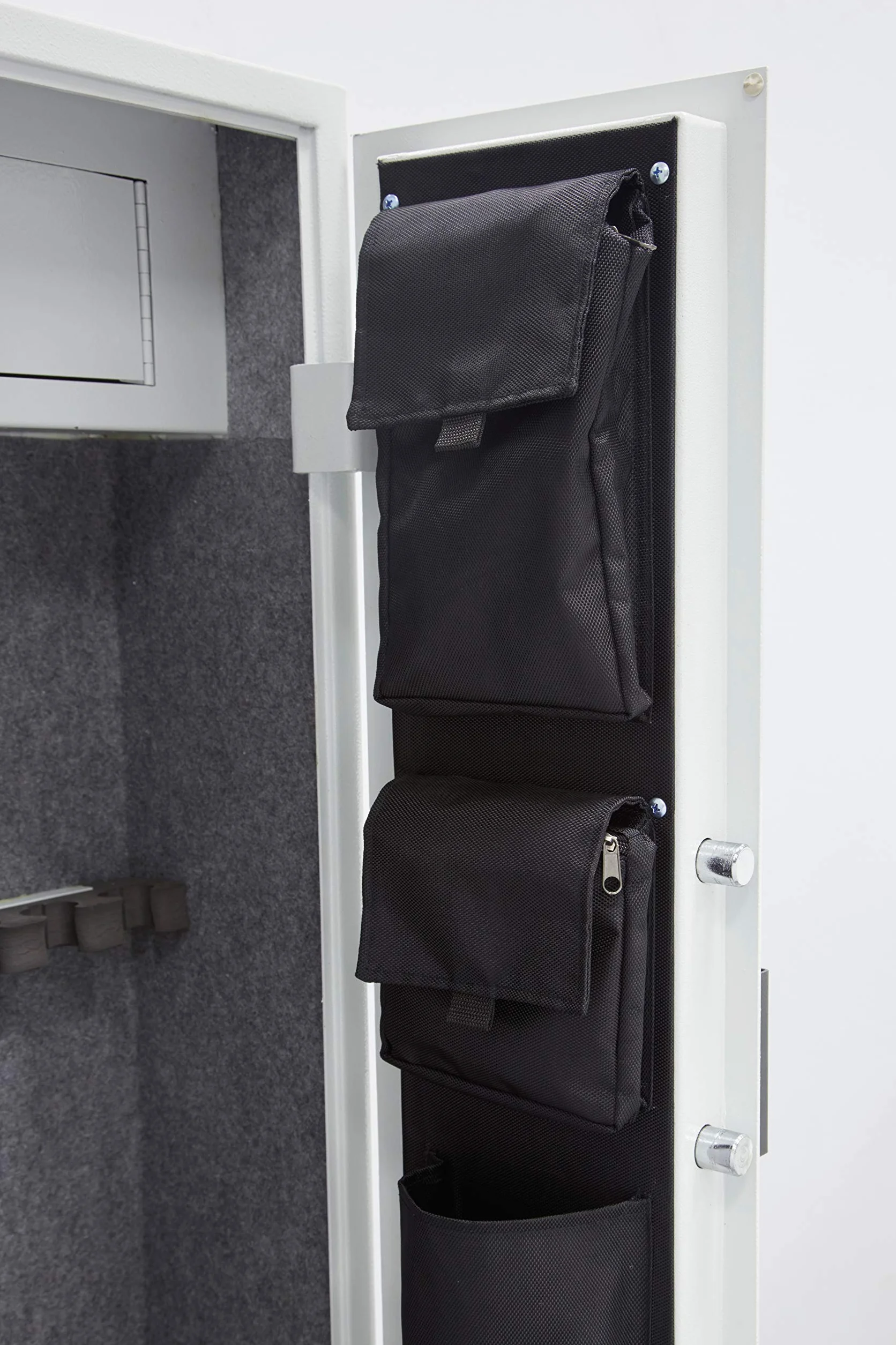 ARREGUI Golden ARM054 Armoire à 5 Fusils en Acier avec Coffre, Pochettes et Rembourrage Intérieur | Coffre-fort Armes à Feu | FRANCE et ITALIE : valide toutes armes à feu | ESPAGNE : non homologué