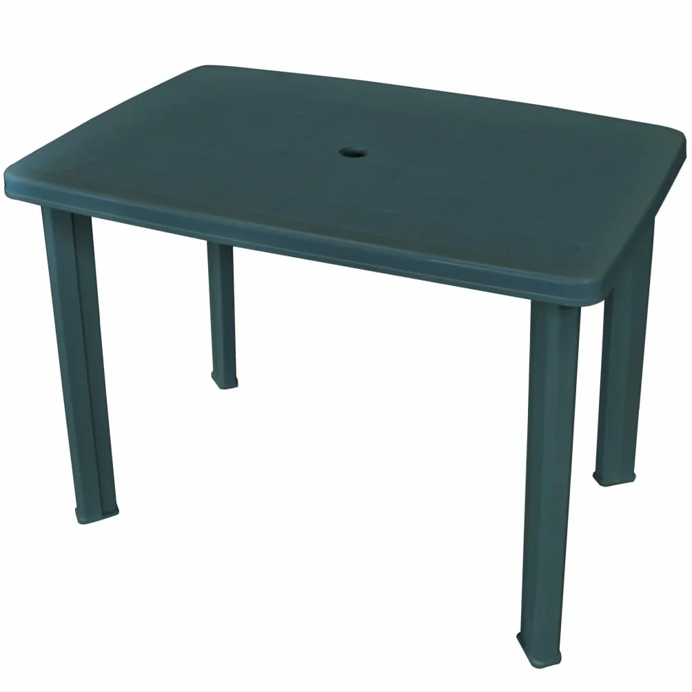 vidaXL Table de Jardin Plastique Extérieure Terrasse