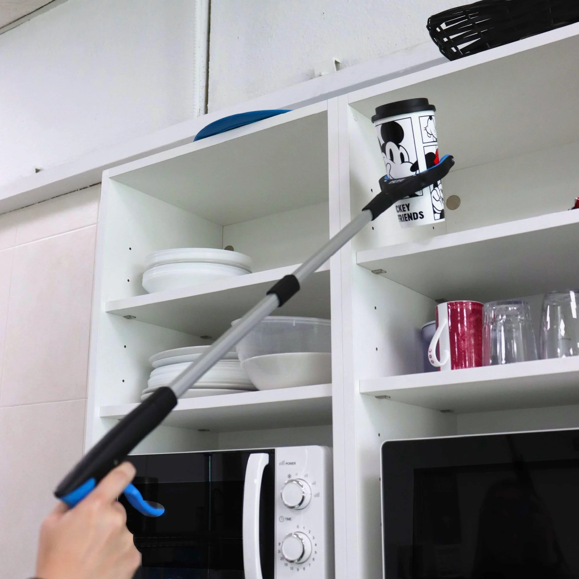 PEPE Mobility Pince Ramasse Objet Pliable, Attrape Déchets sans se Baisser, Aimant Préhension Seniors Handicapés
