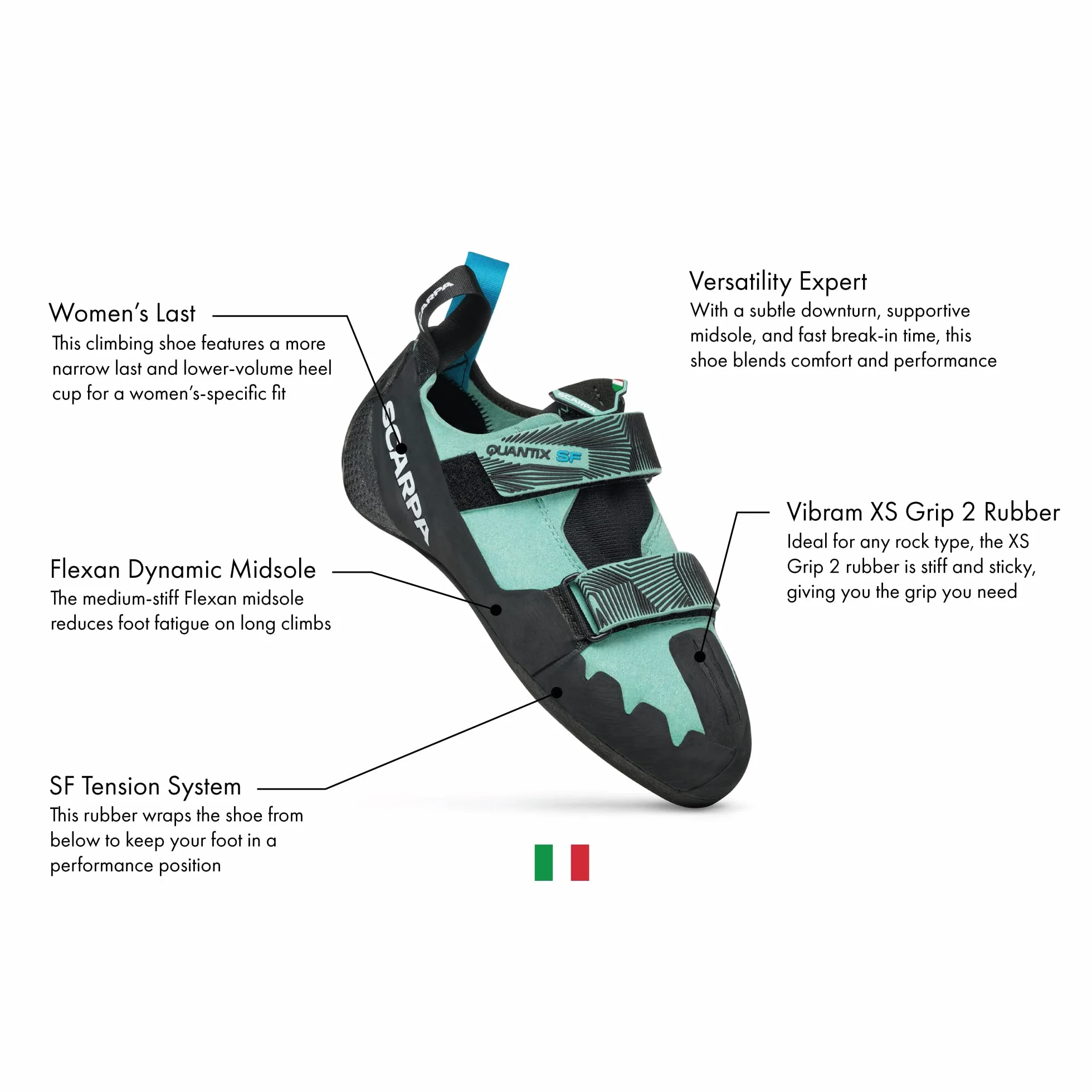 Scarpa Quantix SF Fksw Chaussures d'escaladeFemme