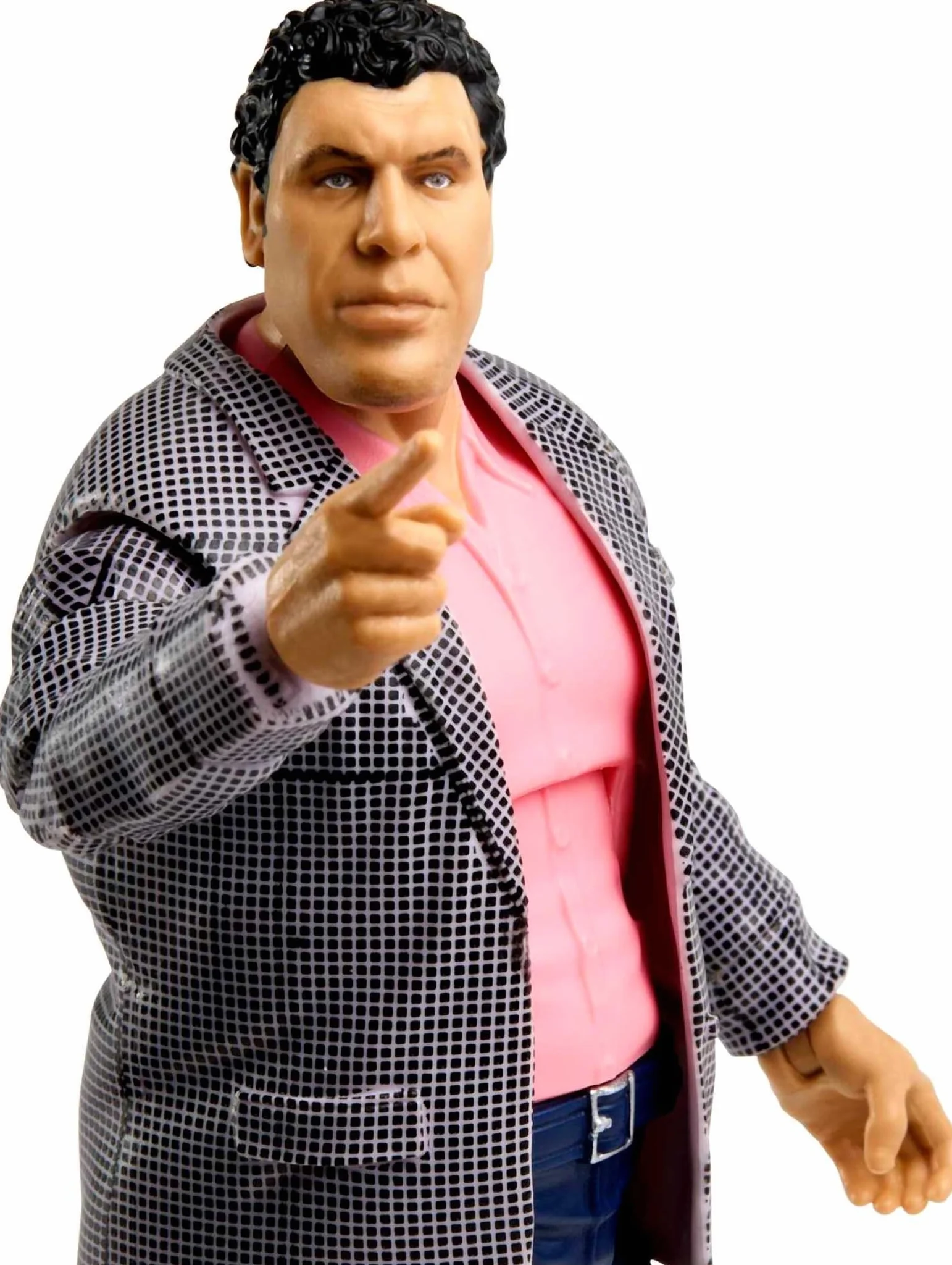 Mattel WWE Figurine Articulée André Le Géant De La Collection Élite Avec Accessoires, À Collectionner, Jouet Enfant, Dès 3 Ans, HKN79