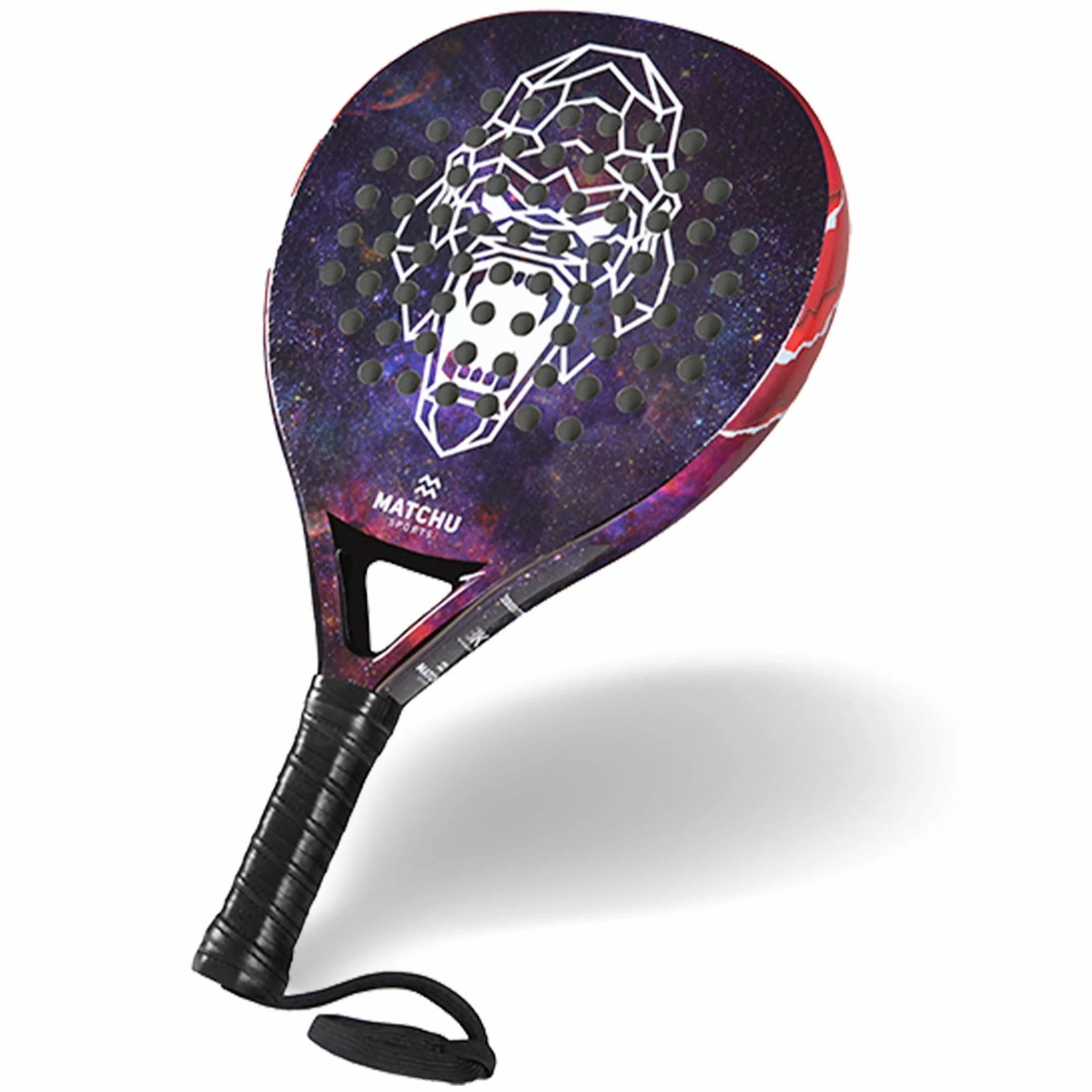 Raquette de Padel MATCHU avec Sac de Transport - EVA Foam 3D Grip Technology - 100% (3/18K) Carbon