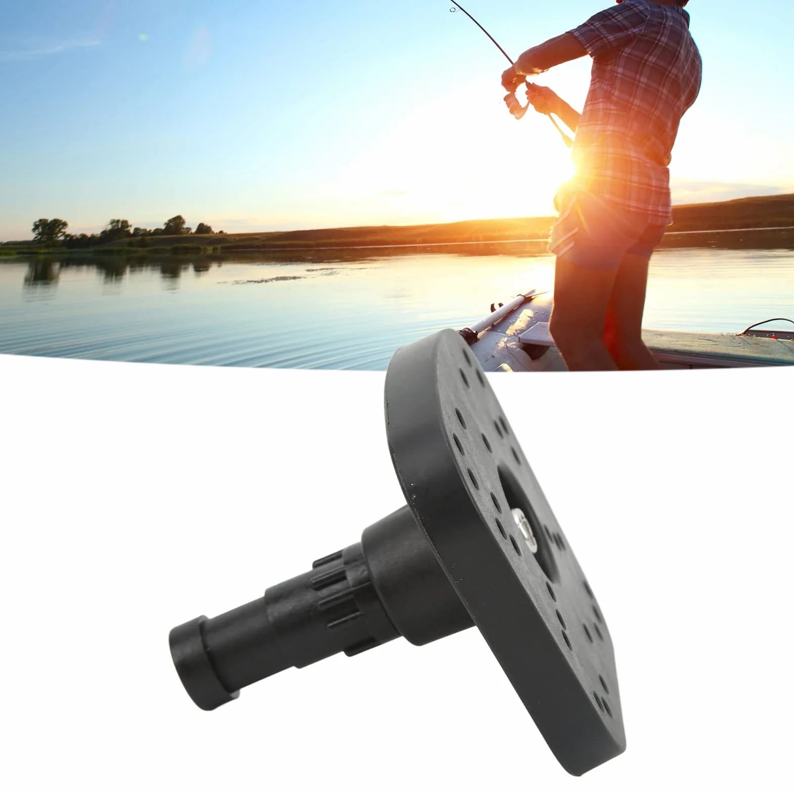 Support Universel pour Sondeur avec Rotation Réglable KIMISS pour l'Électronique Marine