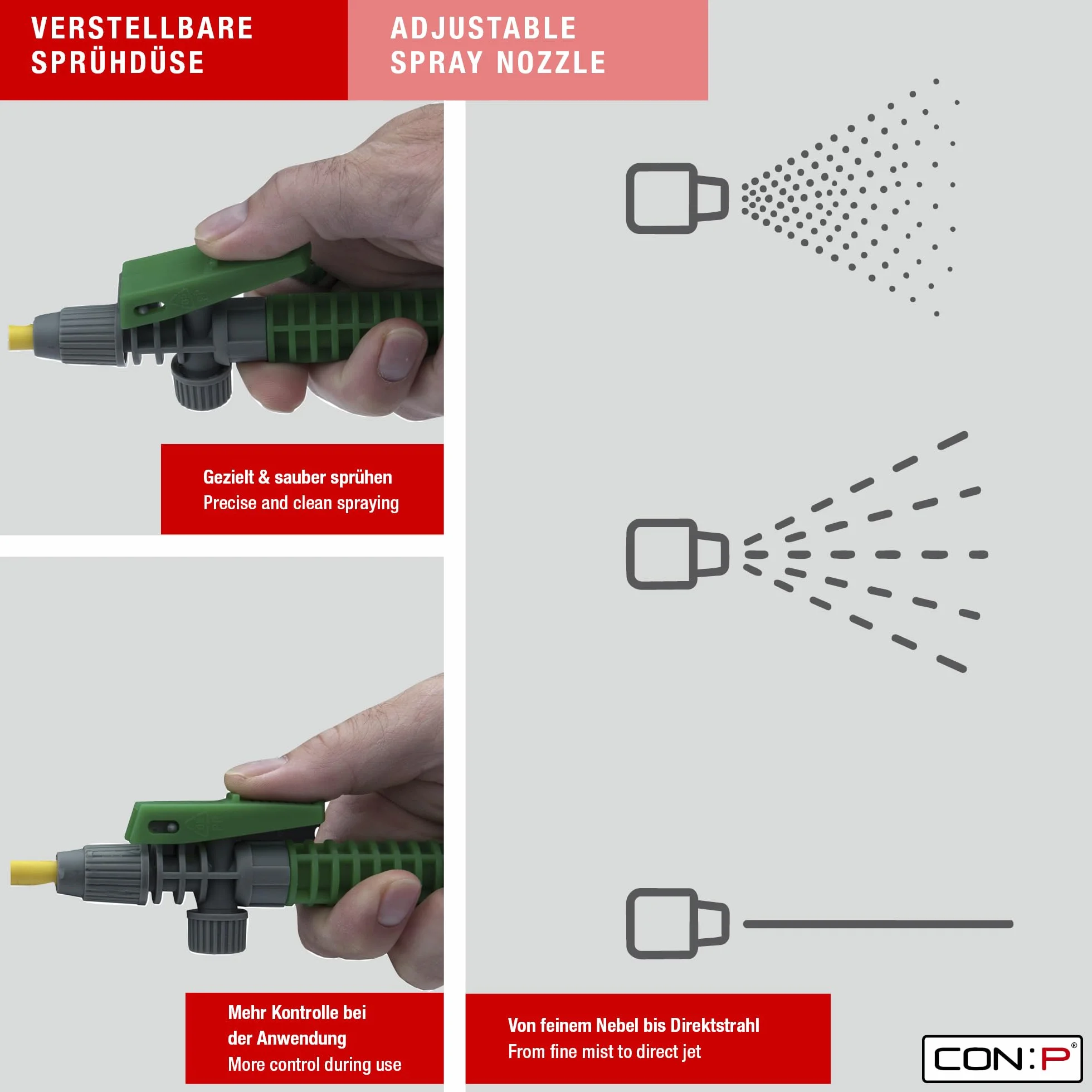 Pulvérisateur Pompe à Main 5 L Buse